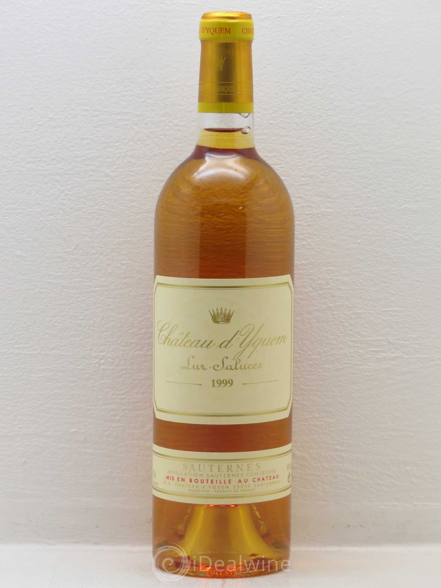 Château d' Yquem 1er Cru Classé Supérieur 1999 - Lotto di 1 bottiglia - 0