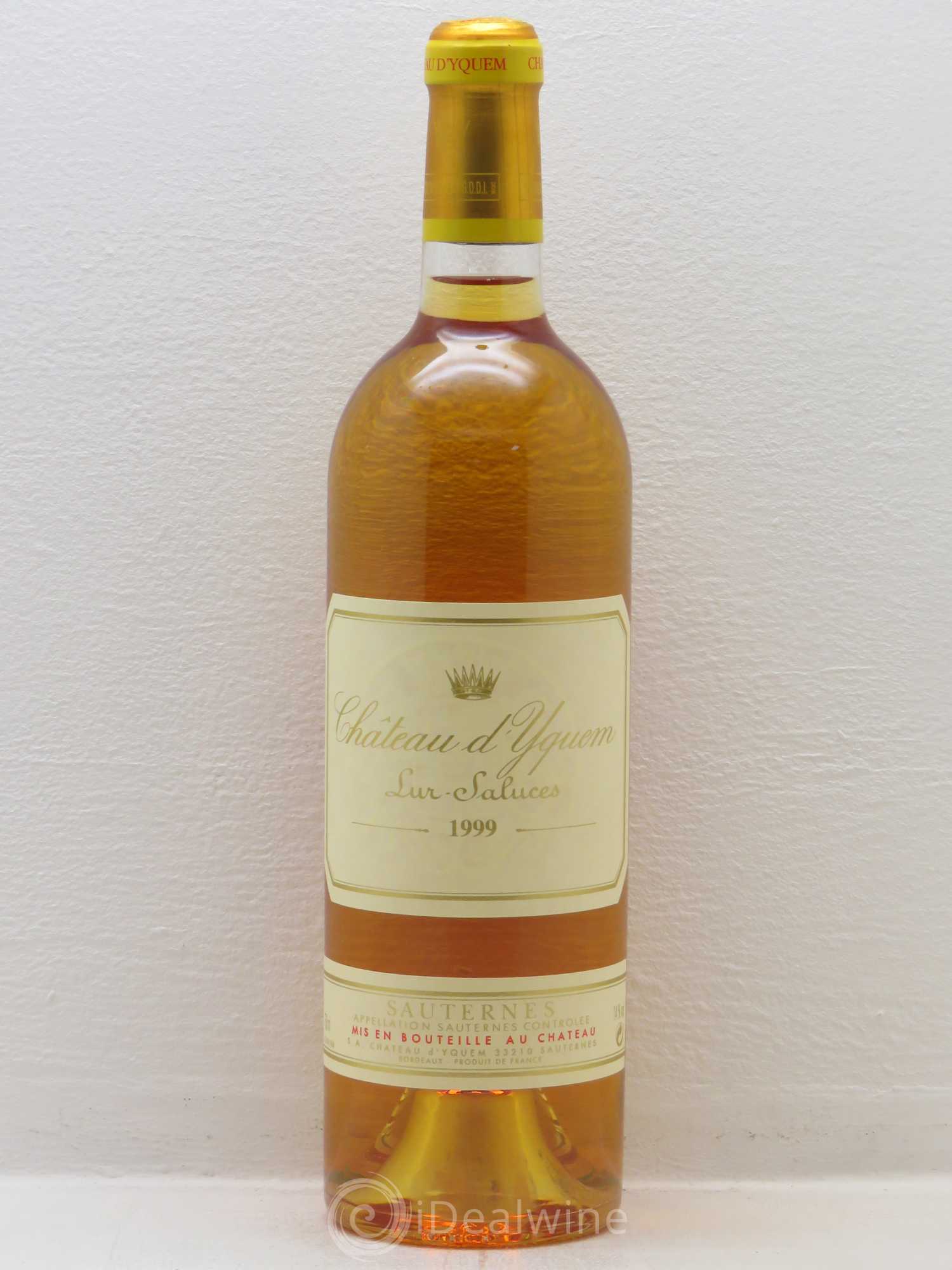 Château d' Yquem 1er Cru Classé Supérieur 1999 - Lotto di 1 bottiglia - 0