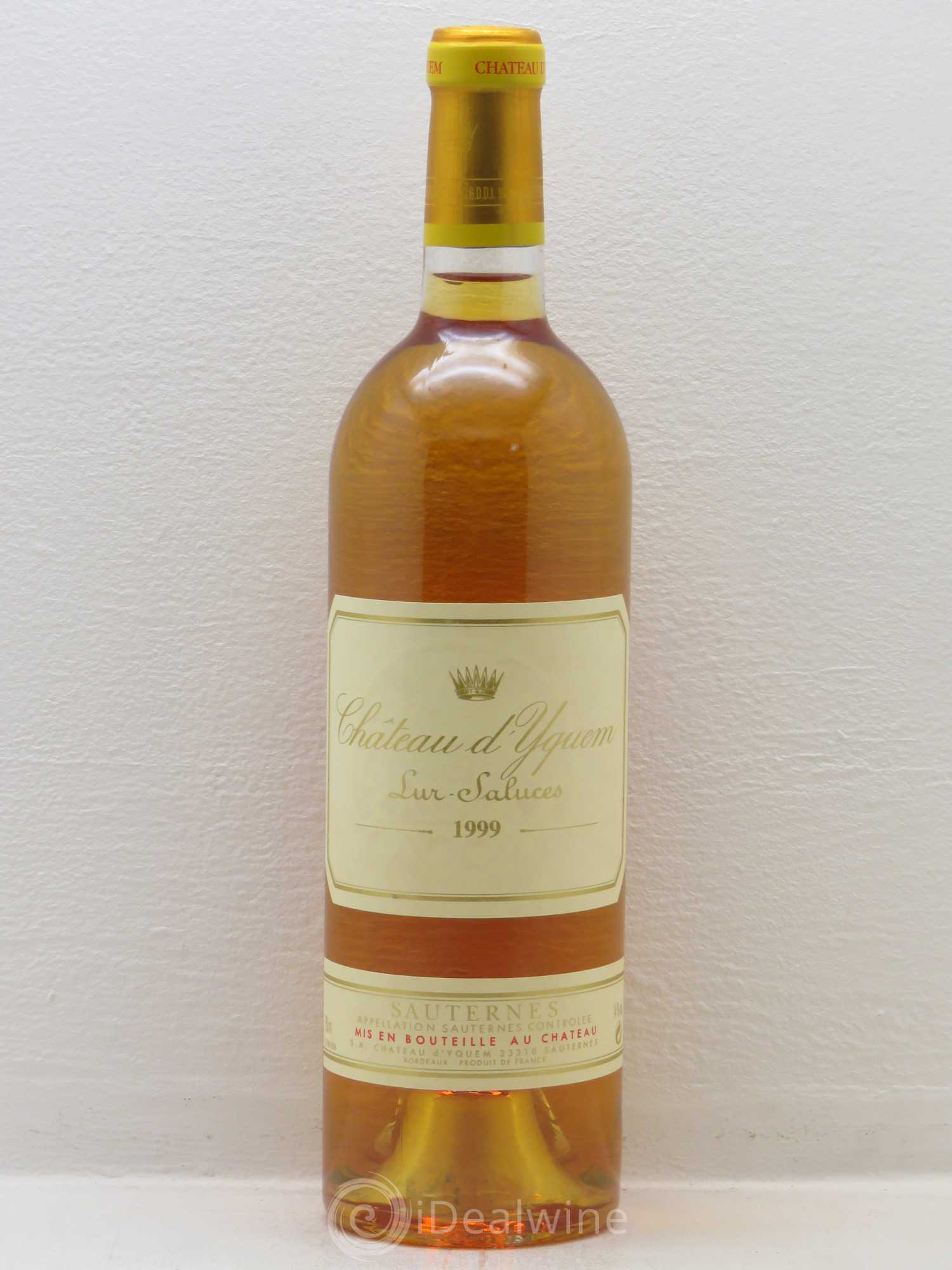 Château d' Yquem 1er Cru Classé Supérieur 1999 - Lotto di 1 bottiglia - 0