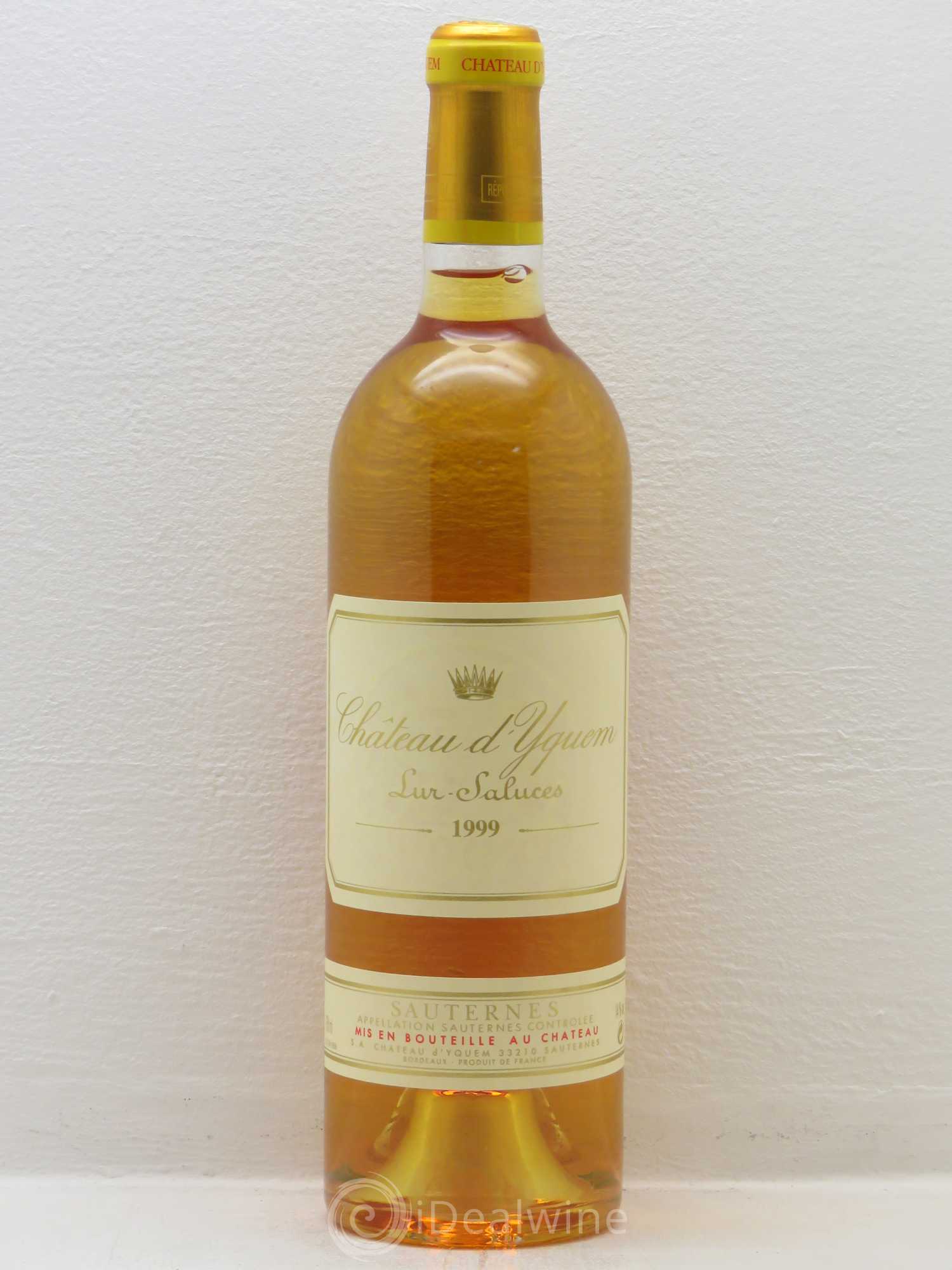 Château d' Yquem 1er Cru Classé Supérieur 1999 - Lotto di 1 bottiglia - 0