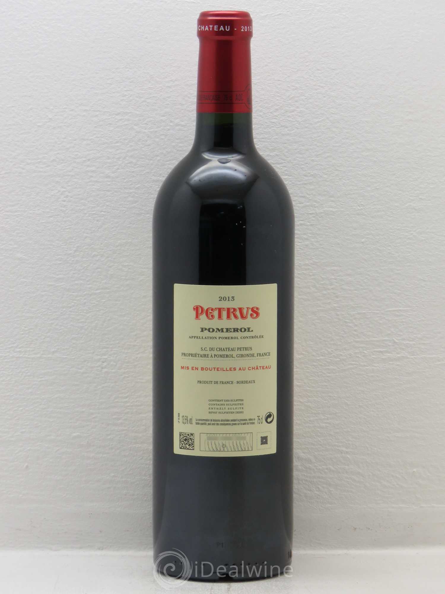 Petrus 2013 - Lot de 1 bouteille - 1