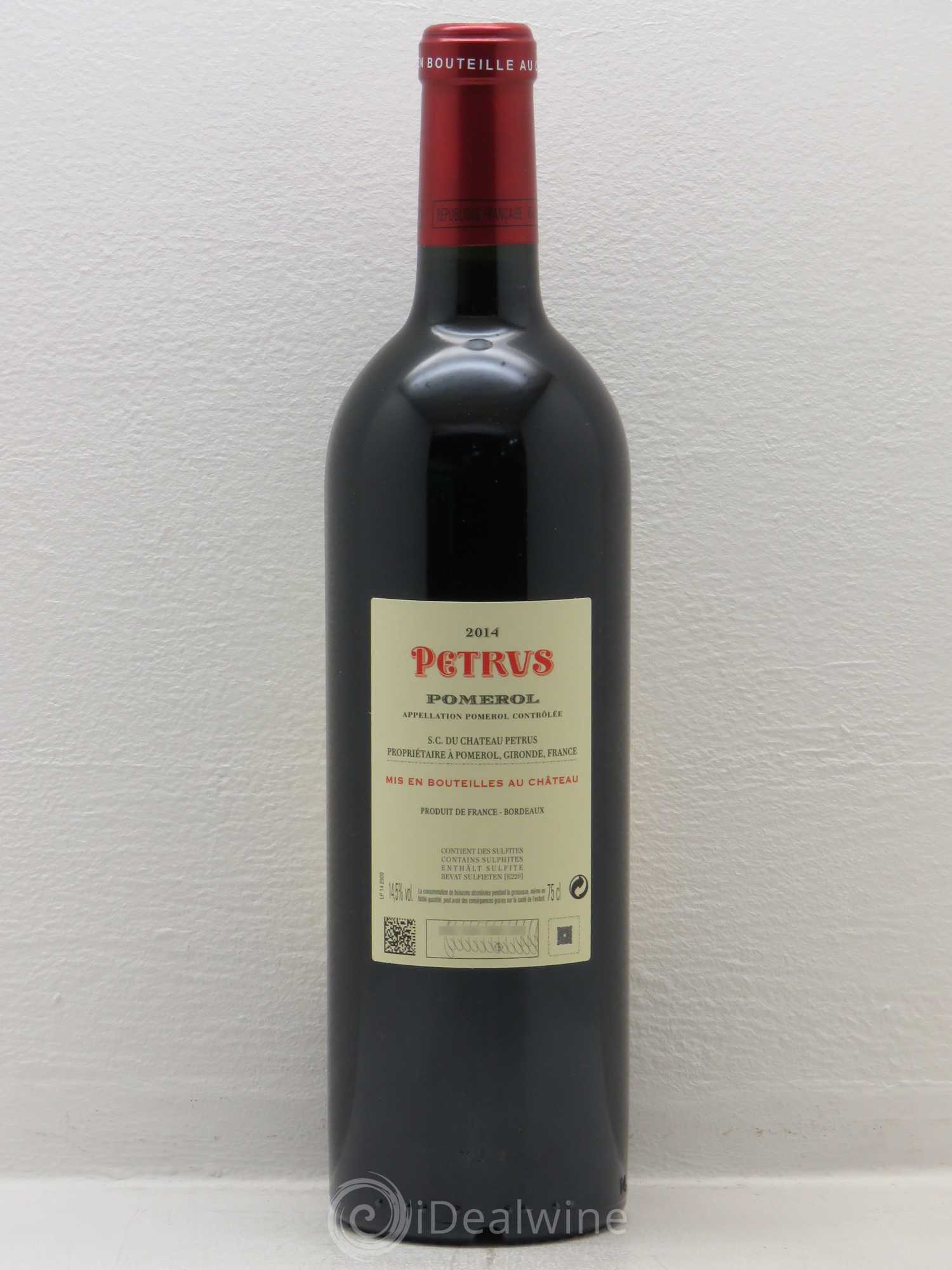 Petrus 2014 - Lot de 1 bouteille - 1