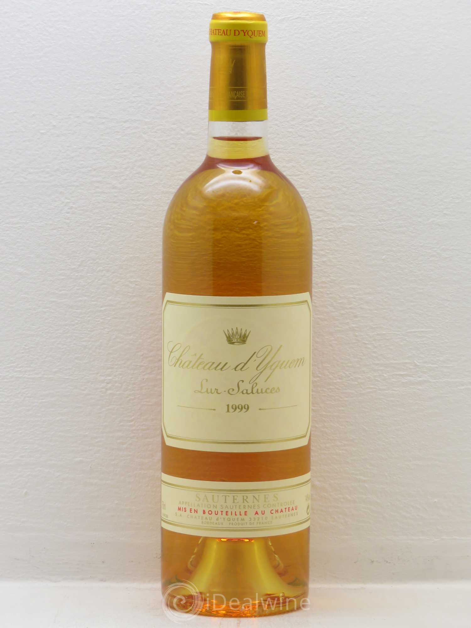 Château d' Yquem 1er Cru Classé Supérieur 1999 - Lotto di 1 bottiglia - 0