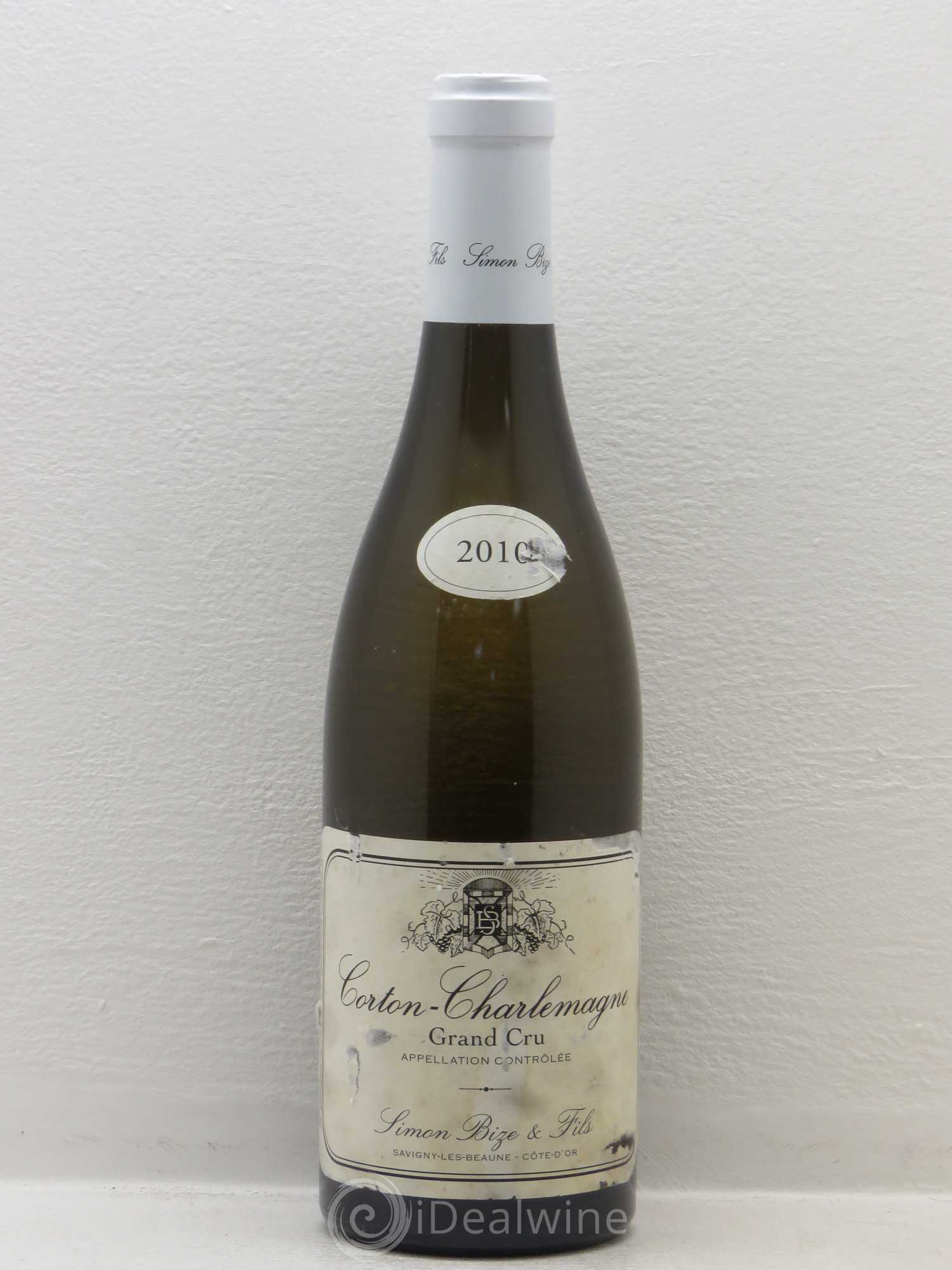 Corton-Charlemagne Grand Cru Simon Bize & Fils 2010 - Lot de 1 bouteille - 0