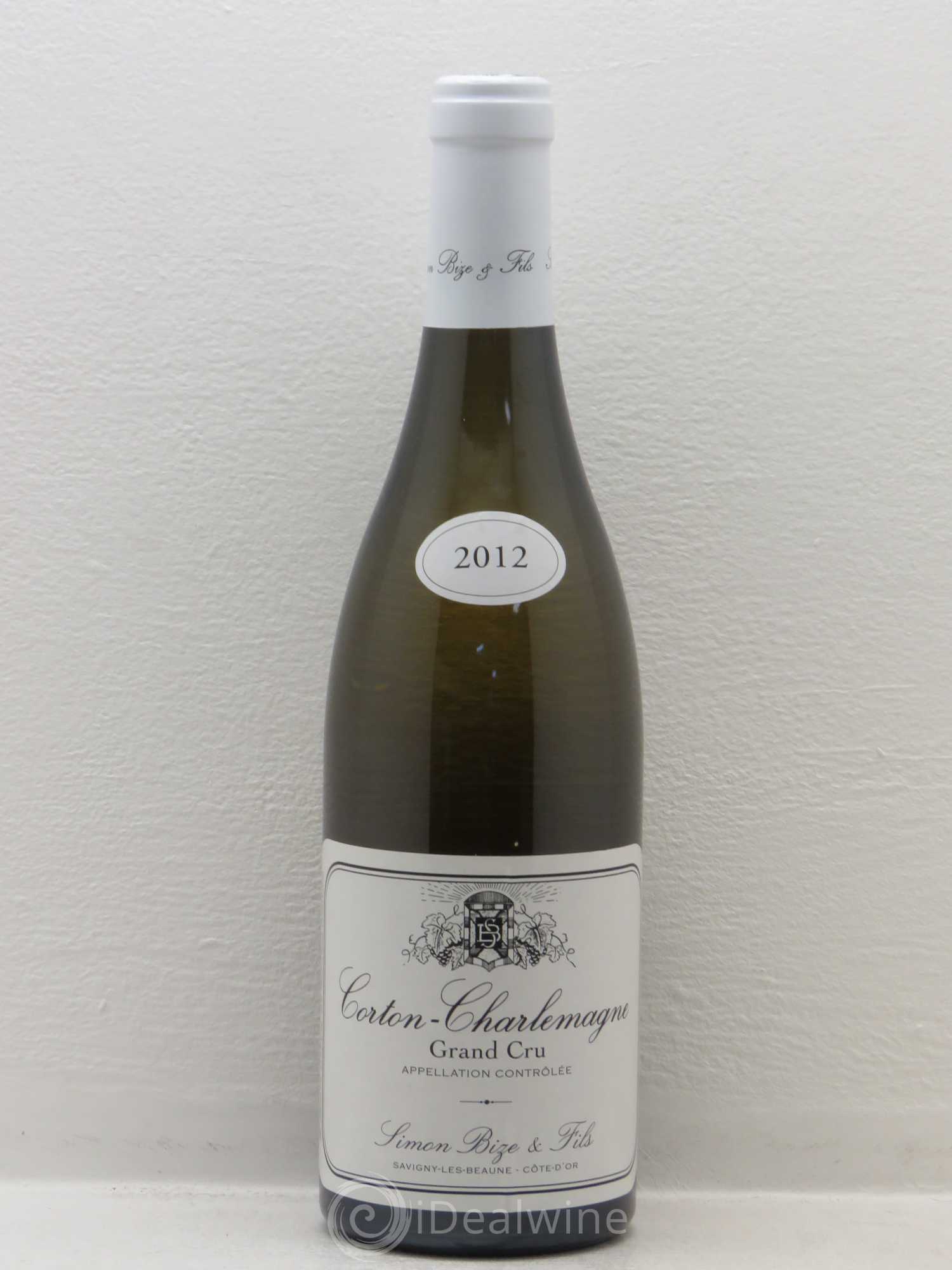 Corton-Charlemagne Grand Cru Simon Bize & Fils 2012 - Lot de 1 bouteille - 0
