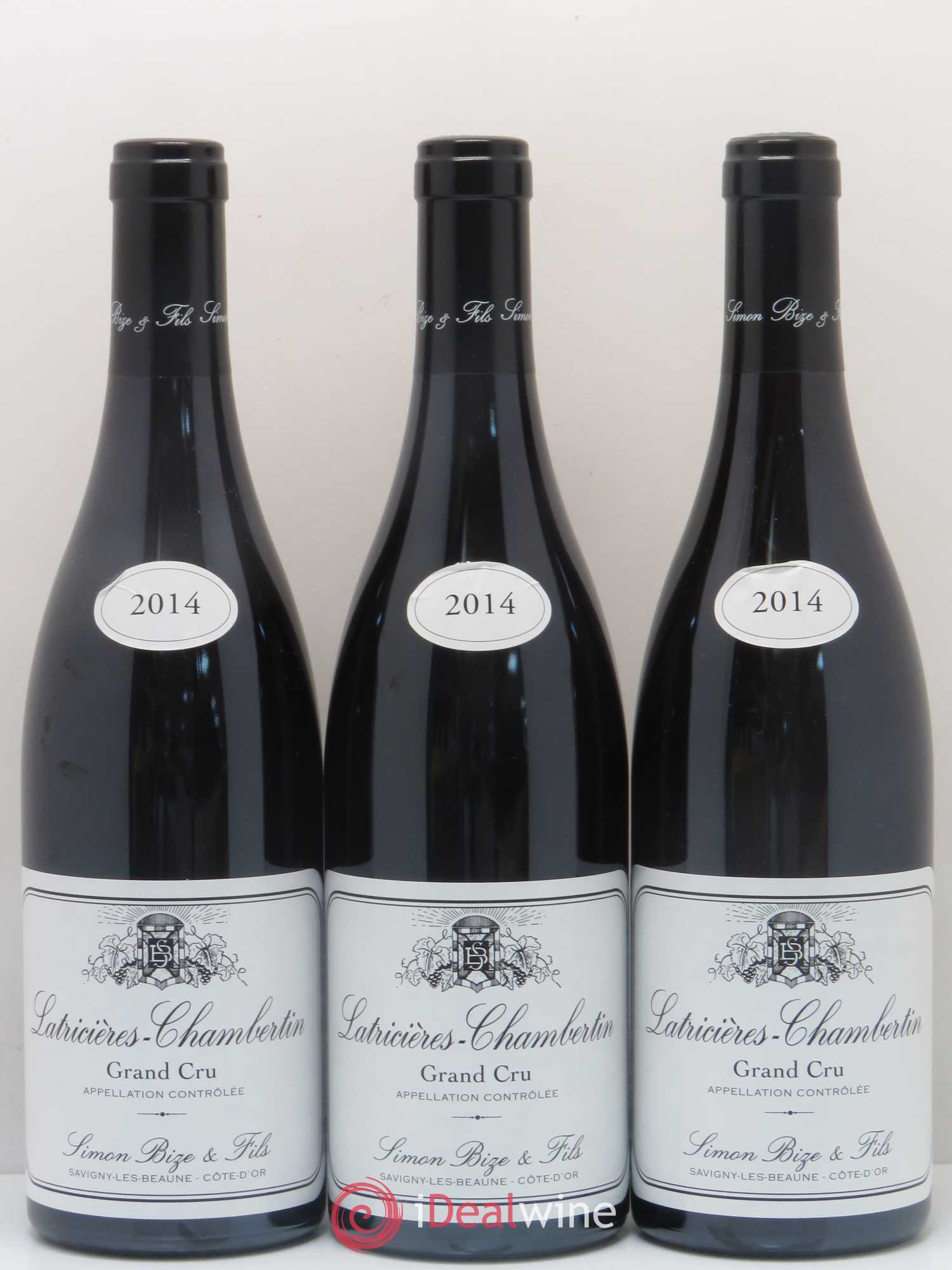 Latricières-Chambertin Grand Cru Domaine Simon Bize 2014 - Lot de 3 bouteilles - 0