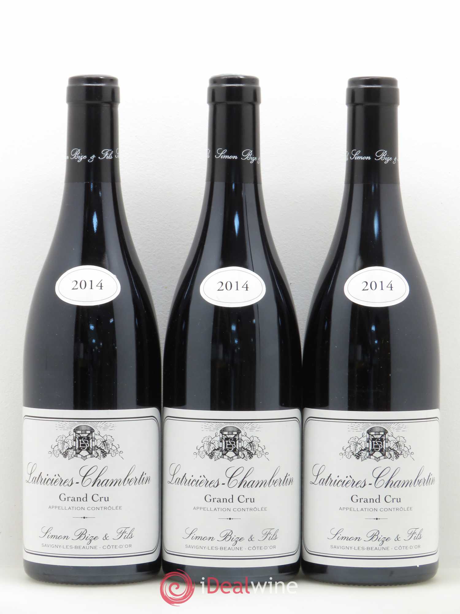 Latricières-Chambertin Grand Cru Domaine Simon Bize et Fils 2014 - Lot de 3 bouteilles - 0