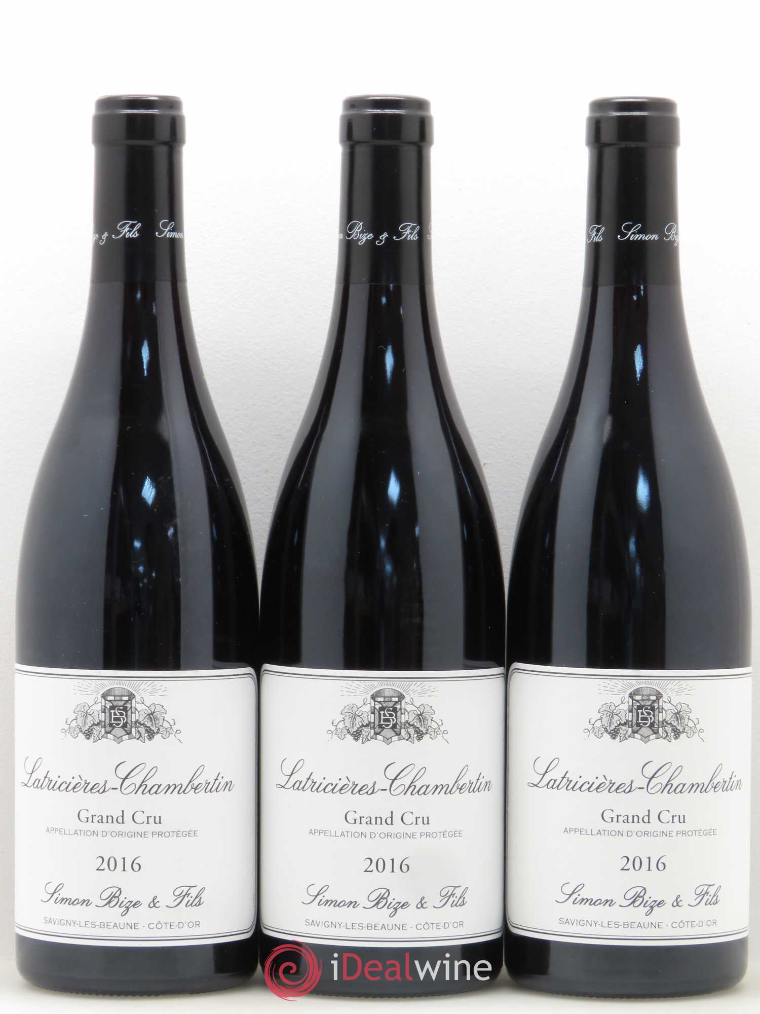 Latricières-Chambertin Grand Cru Domaine Simon Bize et Fils 2016 - Lot de 6 bouteilles - 3