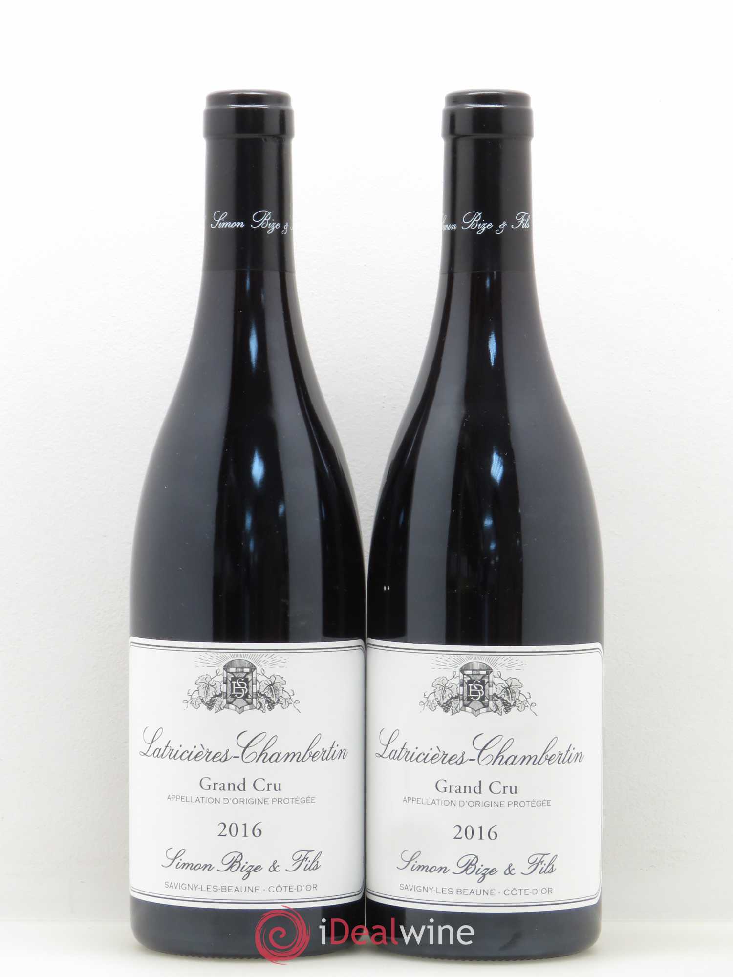 Latricières-Chambertin Grand Cru Domaine Simon Bize et Fils 2016 - Lot de 2 bouteilles - 0