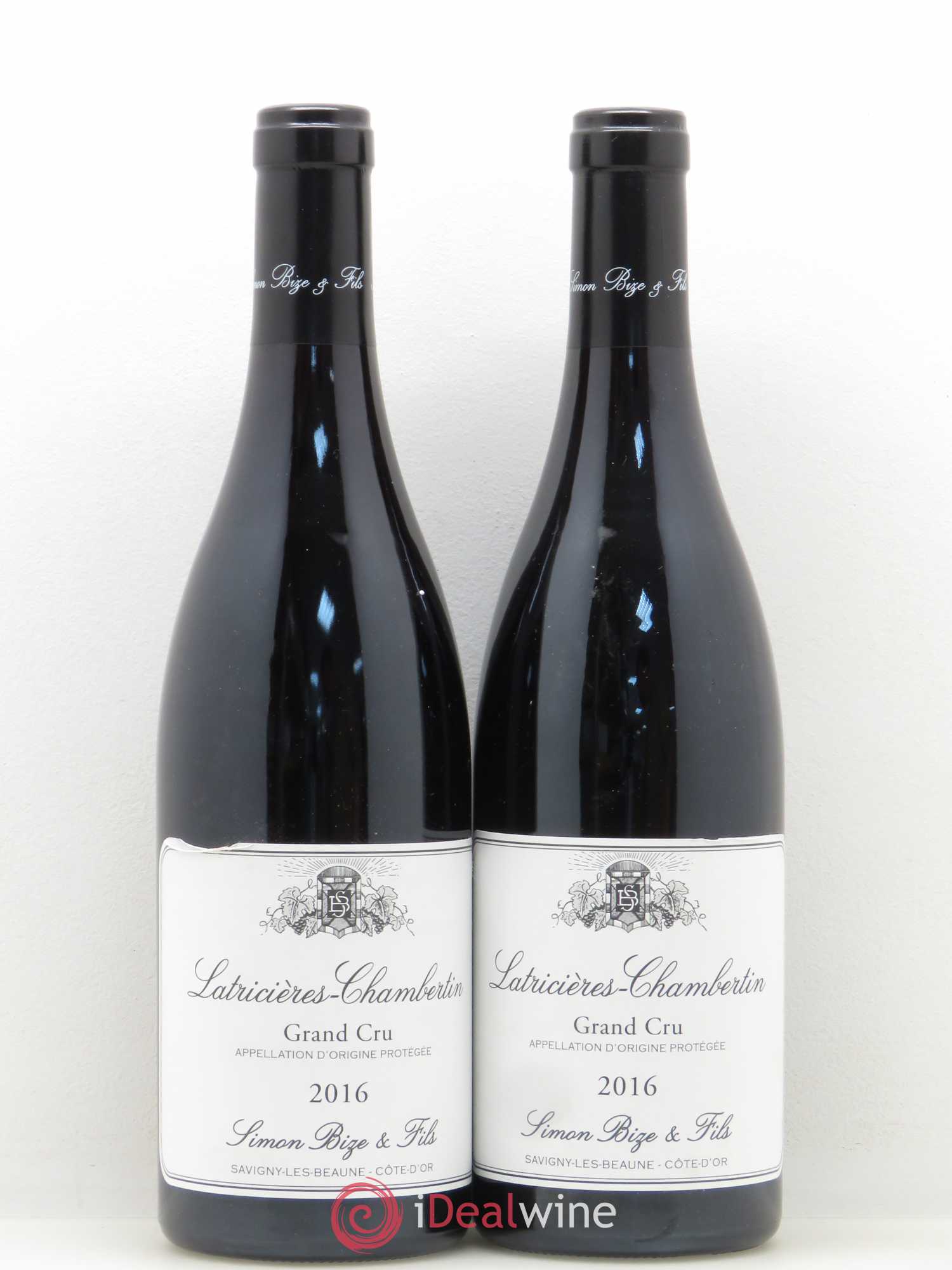 Latricières-Chambertin Grand Cru Domaine Simon Bize et Fils 2016 - Posten von 2 Flaschen - 0