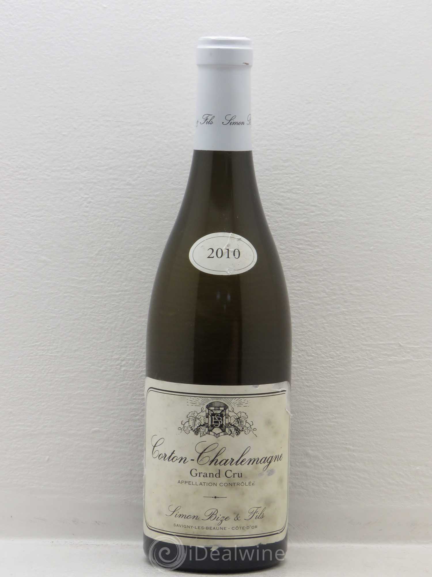Corton-Charlemagne Grand Cru Simon Bize & Fils 2010 - Posten von 1 Flasche - 0
