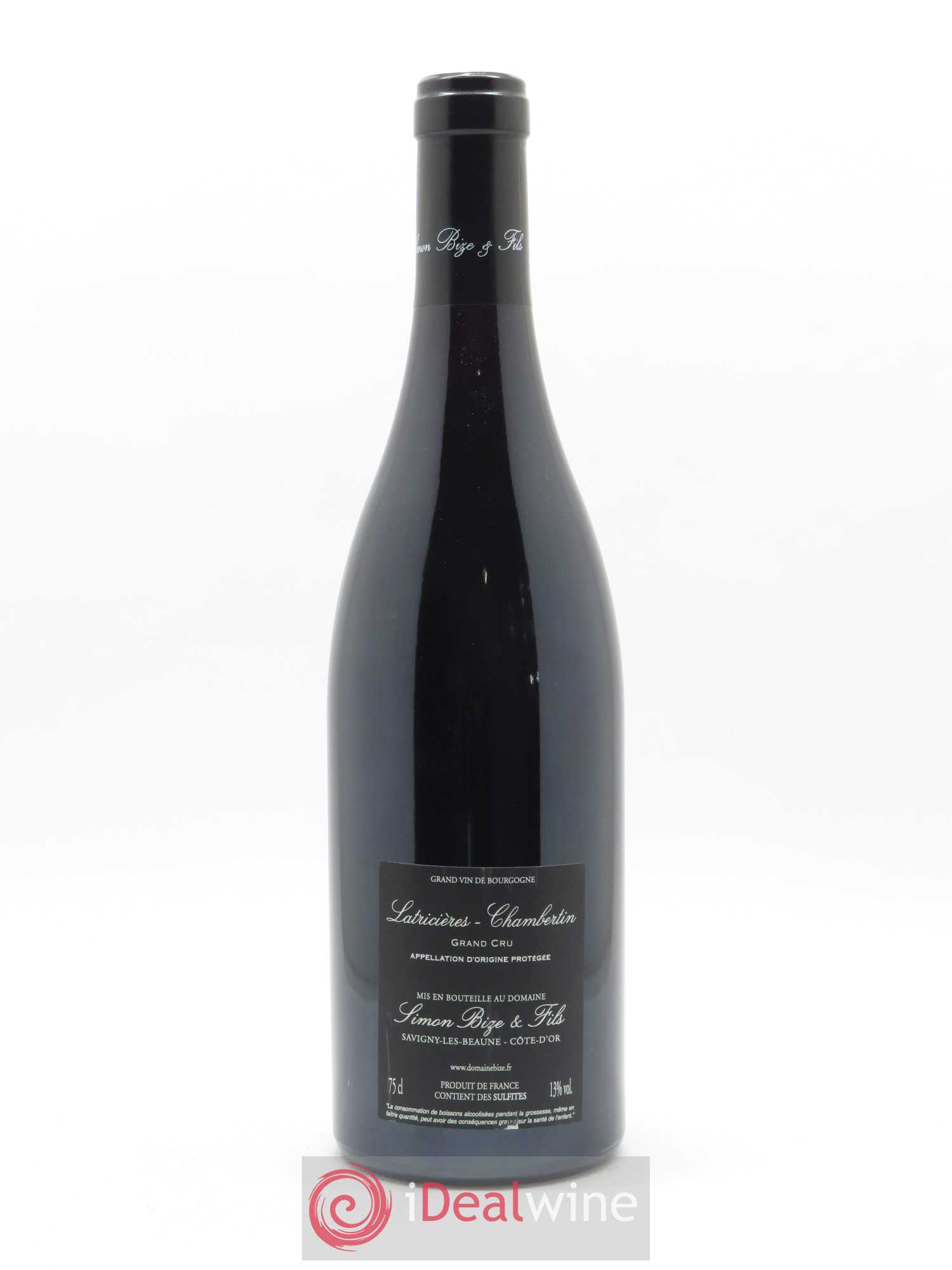 Latricières-Chambertin Grand Cru Simon Bize & Fils 2016 - Lot de 1 bouteille - 1