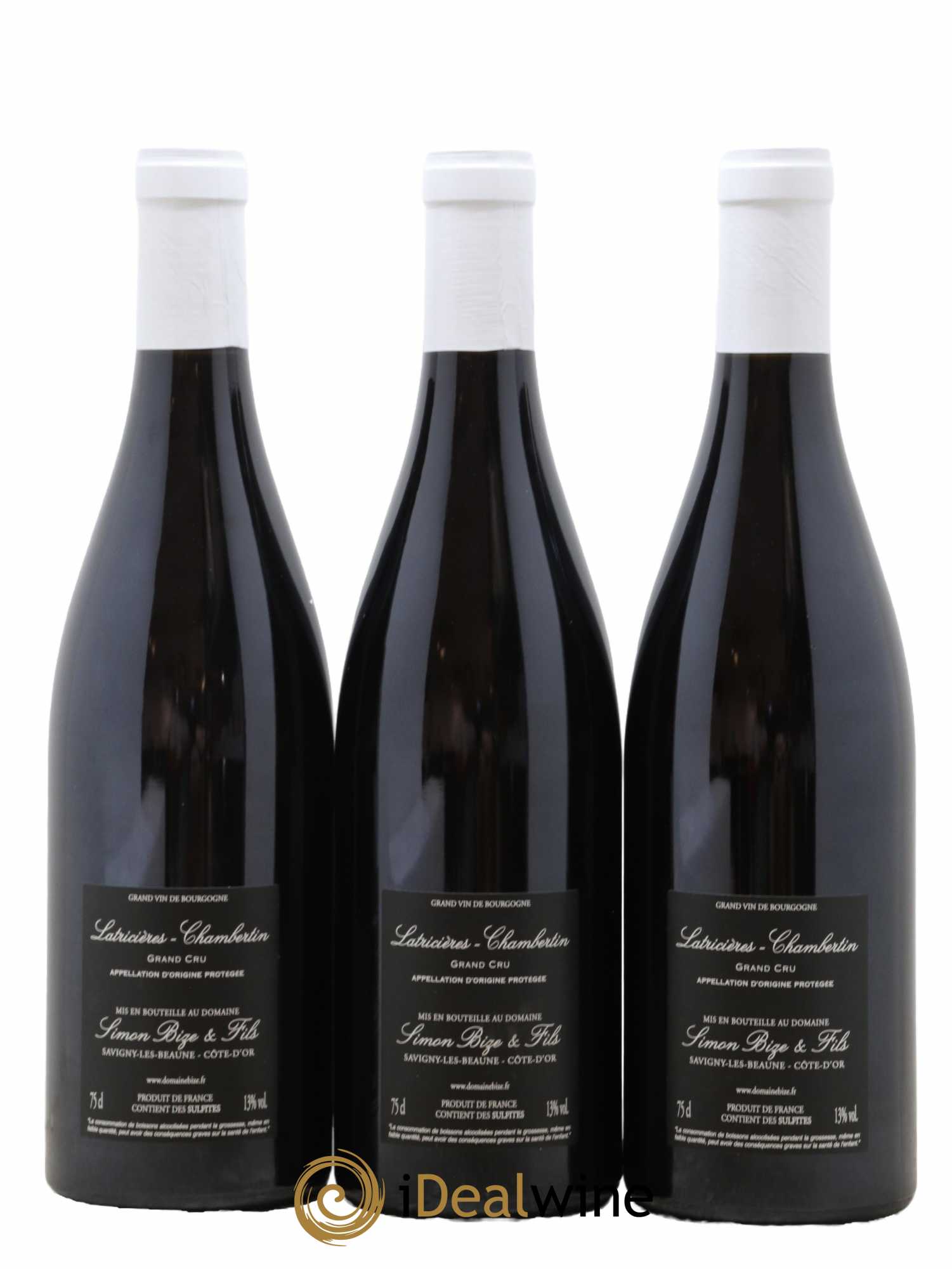 Latricières-Chambertin Grand Cru Simon Bize & Fils 2020 - Lot de 3 bouteilles - 1
