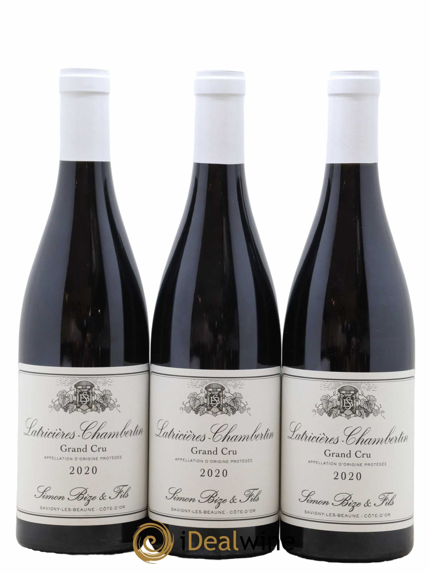 Latricières-Chambertin Grand Cru Simon Bize & Fils 2020 - Lot de 3 bouteilles - 0