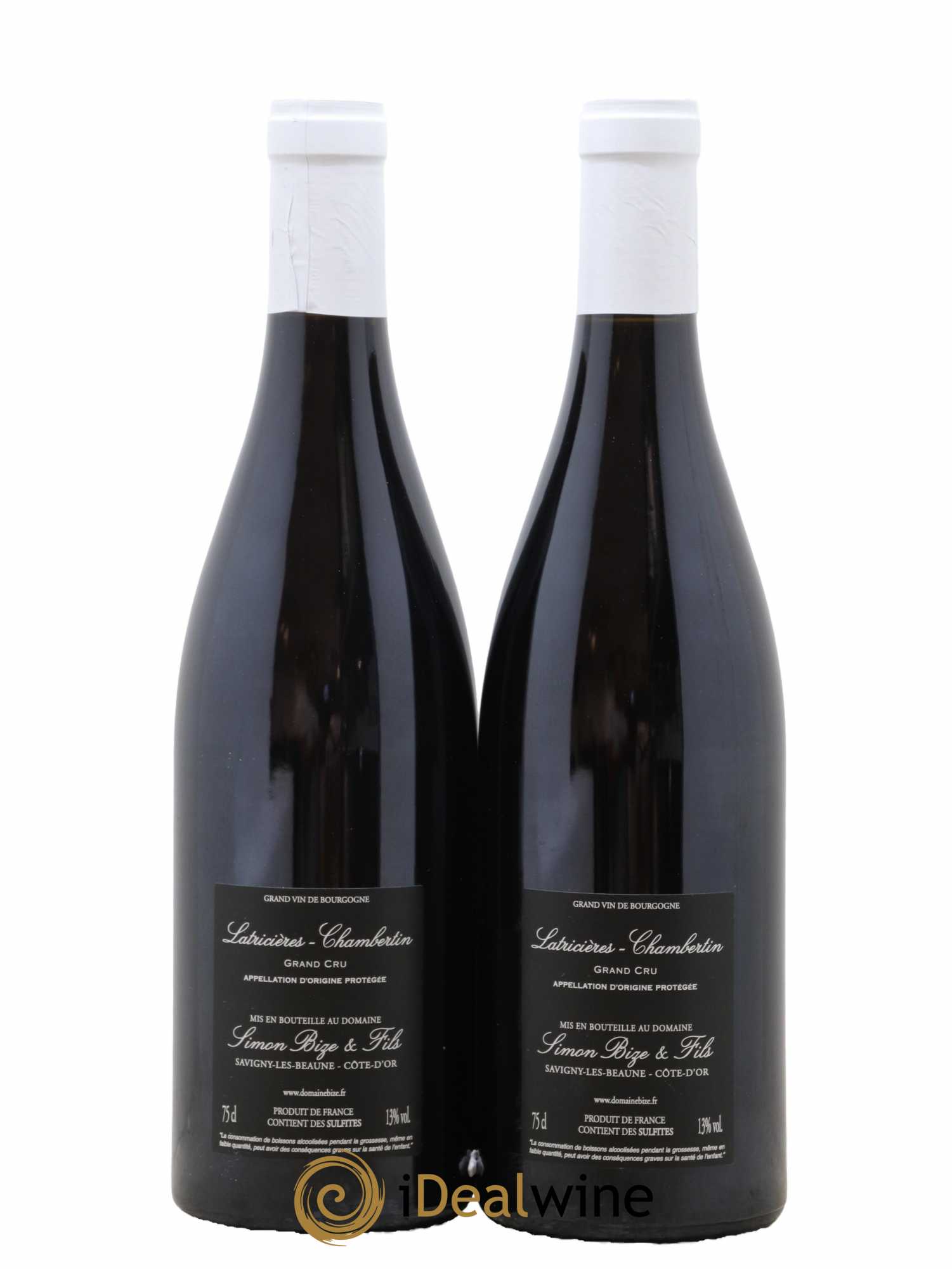 Latricières-Chambertin Grand Cru Simon Bize & Fils 2020 - Lotto di 2 bottiglie - 1