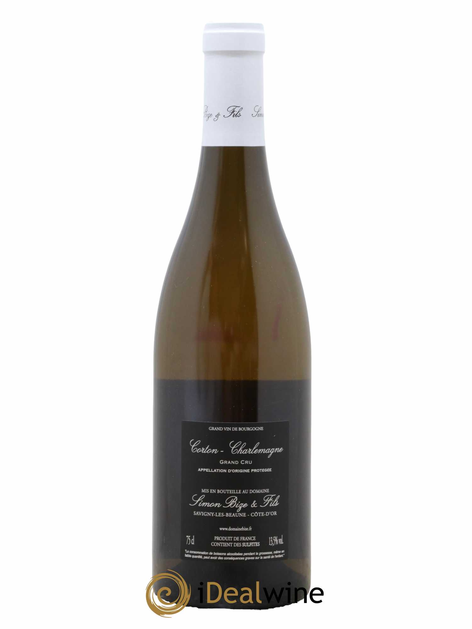 Corton-Charlemagne Grand Cru Simon Bize & Fils 2019 - Lot de 1 bouteille - 1