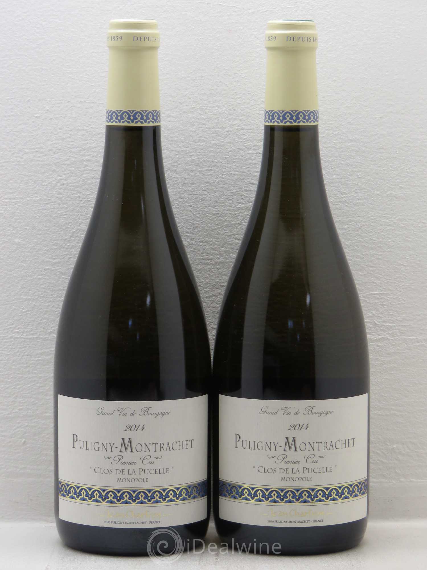 Puligny-Montrachet 1er Cru Clos De La Pucelle Domaine Jean Chartron 2014 - Posten von 2 Flaschen - 0