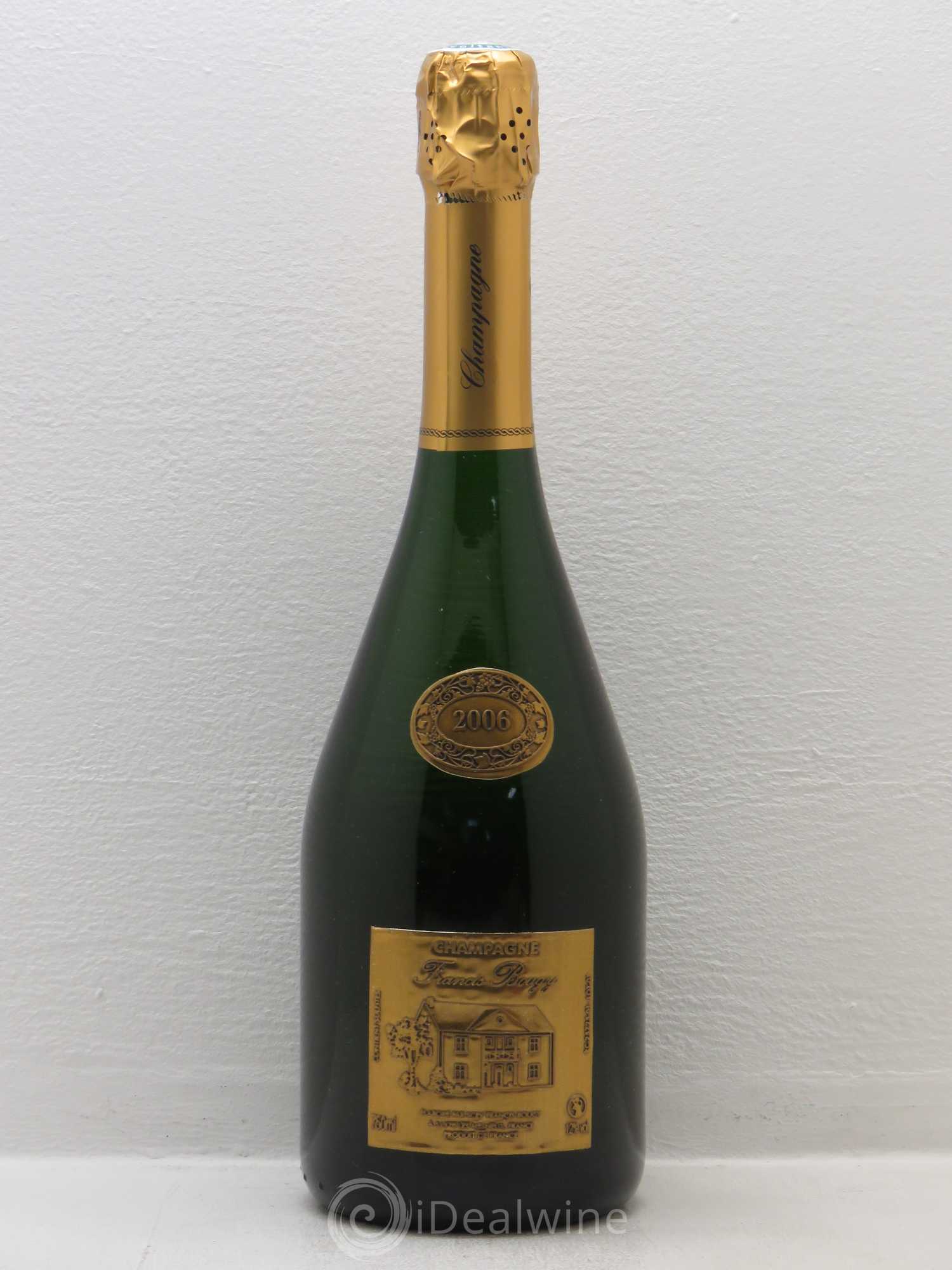 Champagne Francis Bougy Millésimé 2006 - Posten von 1 Flasche - 0