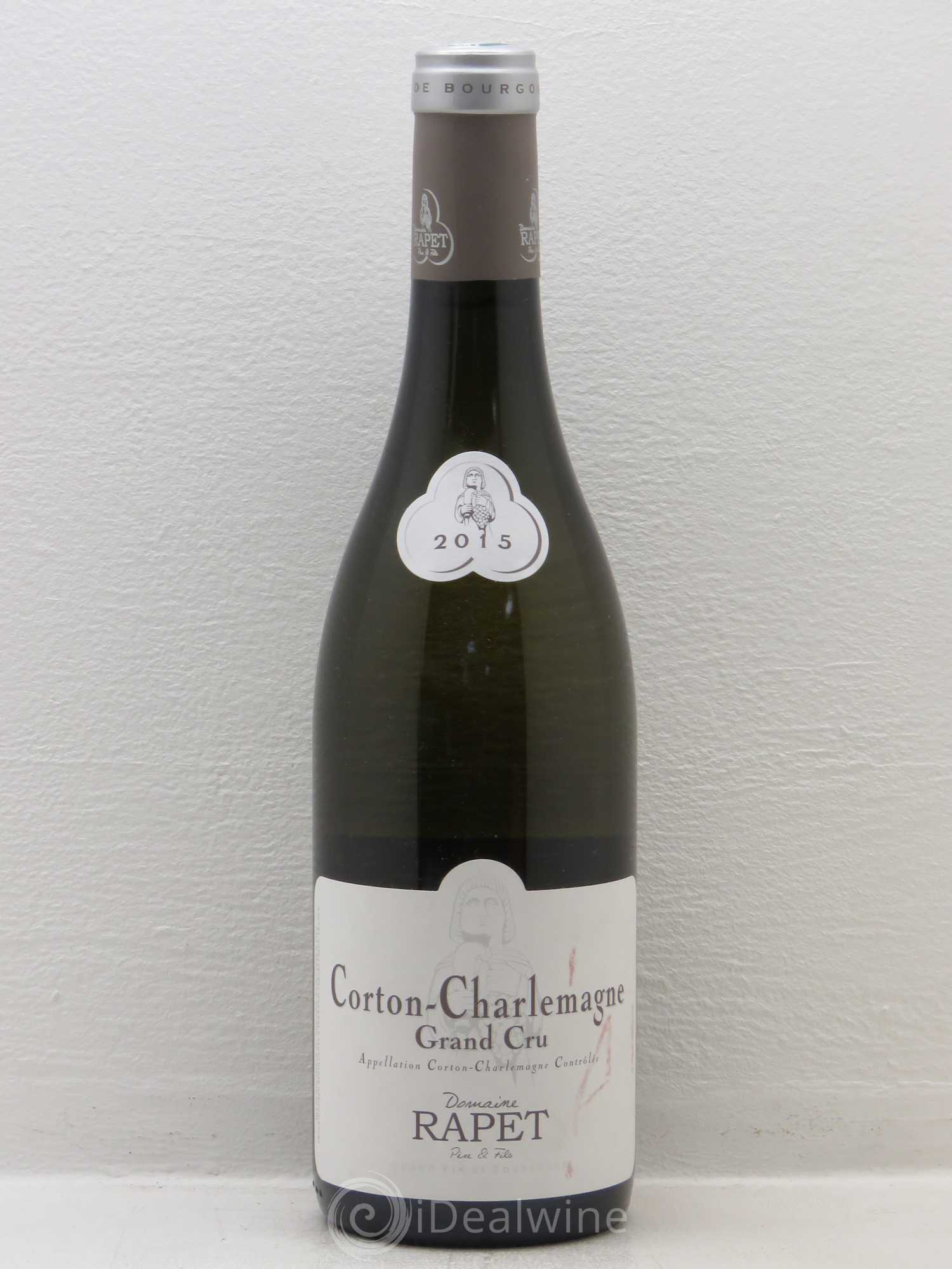Corton-Charlemagne Grand Cru Domaine Vincent Rapet 2015 - Posten von 1 Flasche - 0
