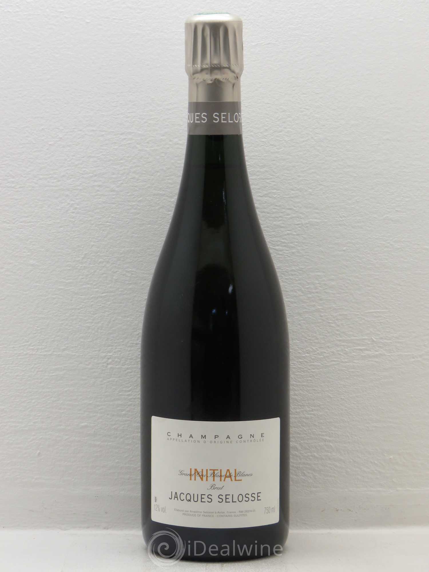 Initial Brut Jacques Selosse Grand Cru Blanc de Blancs - Posten von 1 Flasche - 0