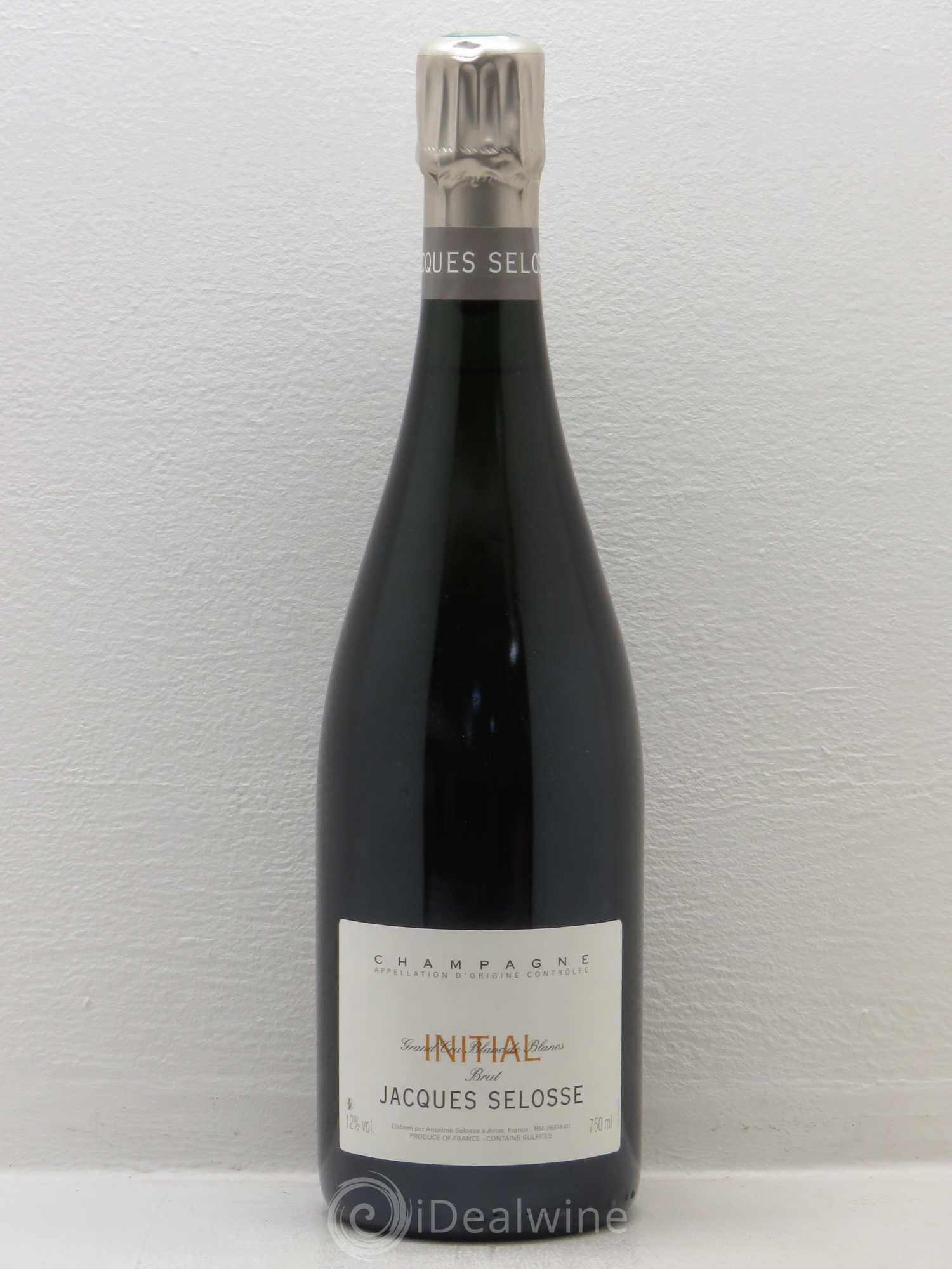 Initial Brut Jacques Selosse Grand Cru Blanc de Blancs - Posten von 1 Flasche - 0
