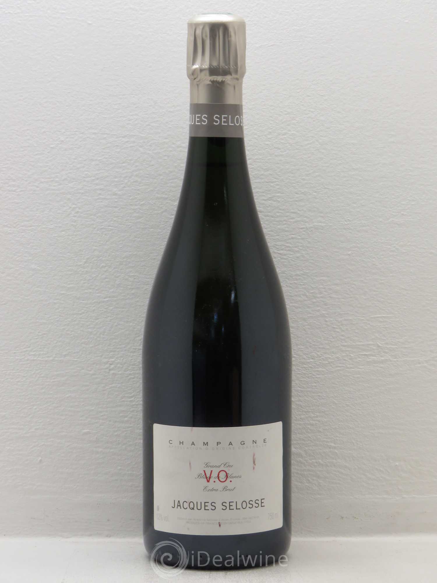 Version Originale Jacques Selosse Grand Cru Blanc de Blancs Extra Brut - Lot de 1 bouteille - 0