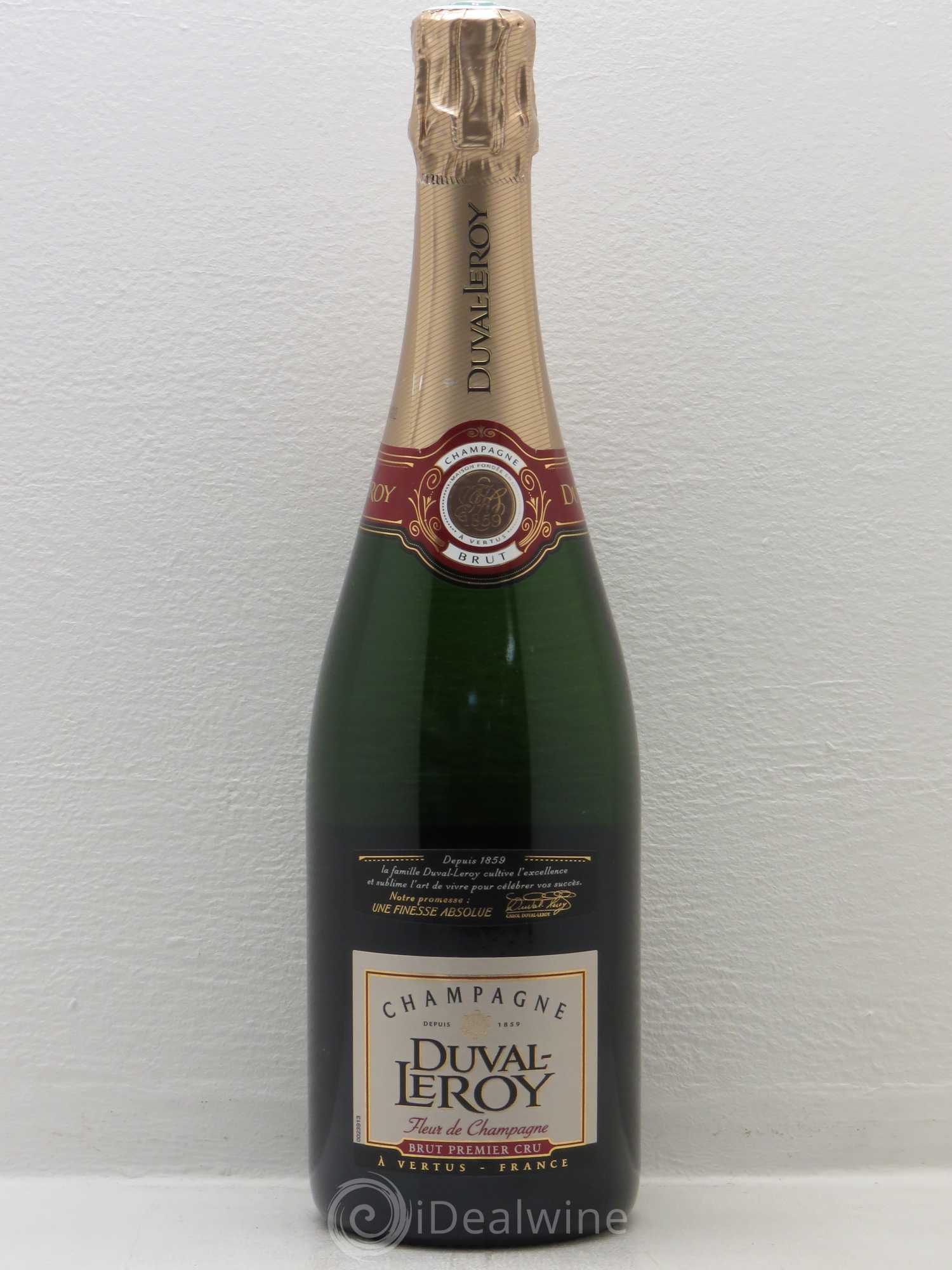 Champagne Duval Leroy Fleur de Champagne 1er Cru Brut - Posten von 1 Flasche - 0