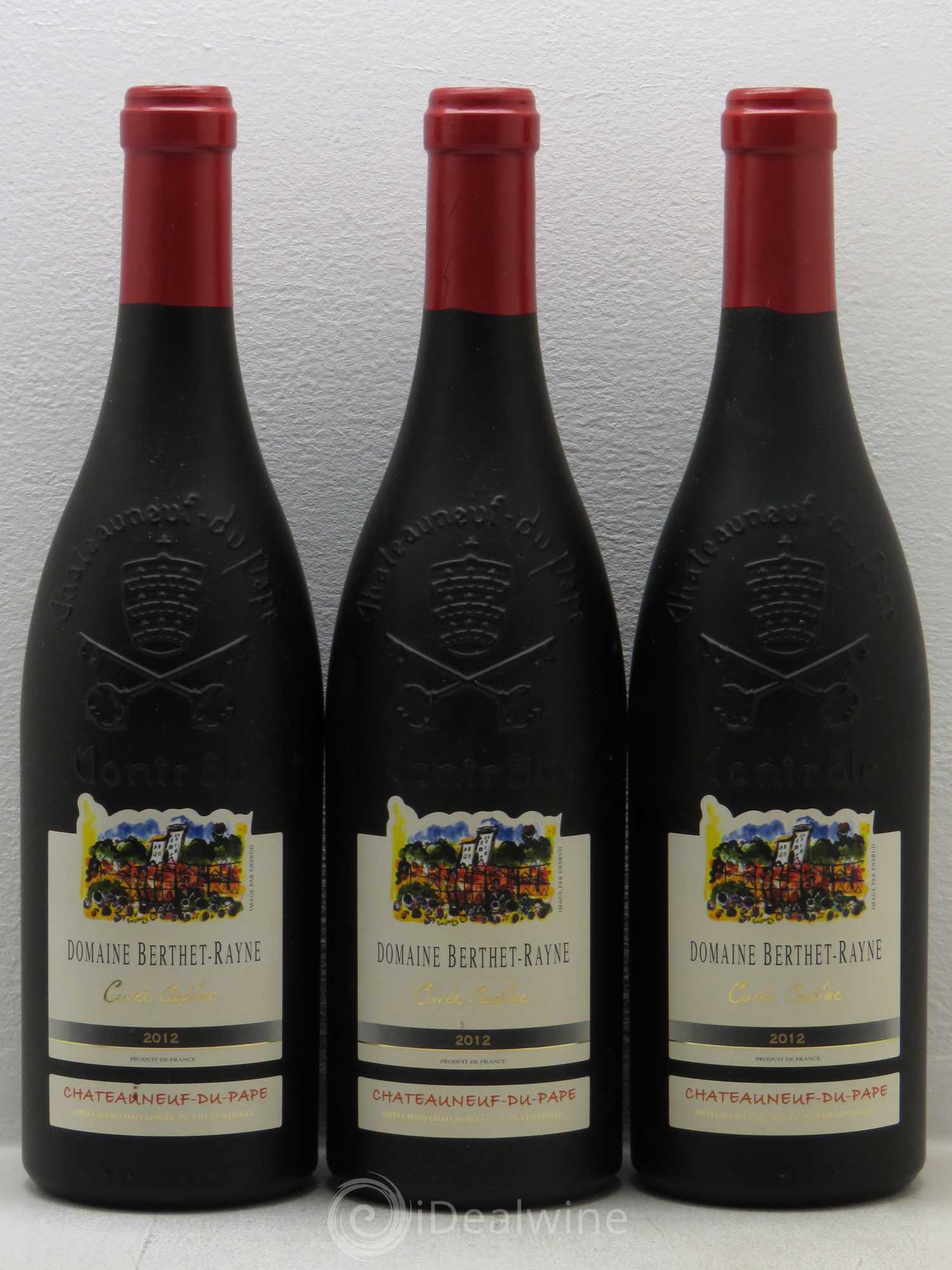 Châteauneuf-du-Pape Cadiac Domaine Berthet Rayne 2012 - Posten von 6 Flaschen - 1