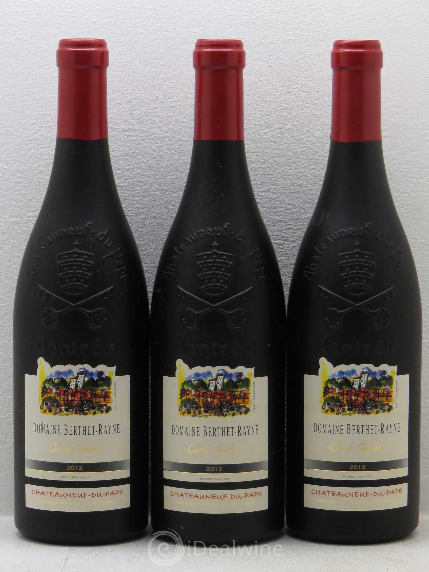 Châteauneuf-du-Pape Cadiac Domaine Berthet Rayne 2012 - Posten von 6 Flaschen - 2