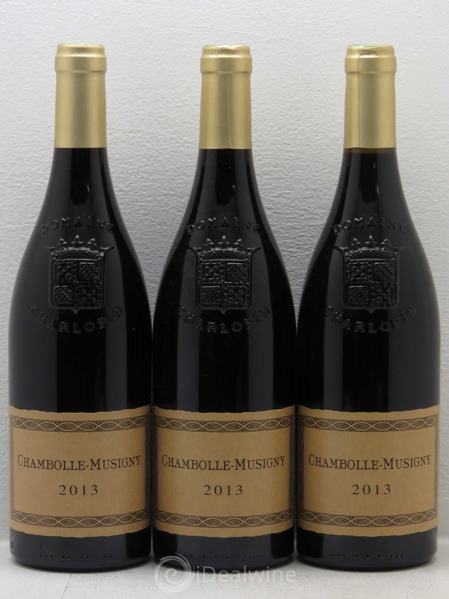 Chambolle-Musigny Village Philippe Charlopin 2013 - Posten von 3 Flaschen - 0