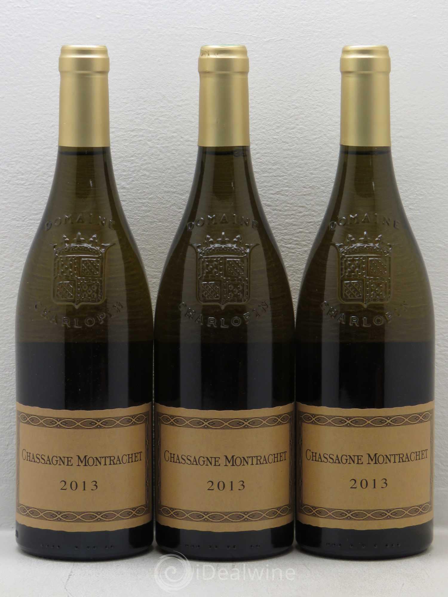Chassagne-Montrachet Village Philippe Charlopin 2013 - Posten von 3 Flaschen - 0