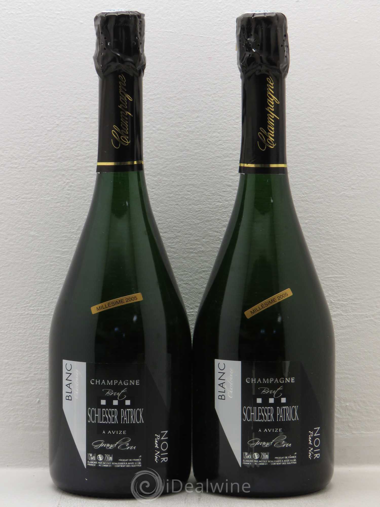 Champagne Patrick Schlesser Grand Cru Brut 2005 - Posten von 2 Flaschen - 0
