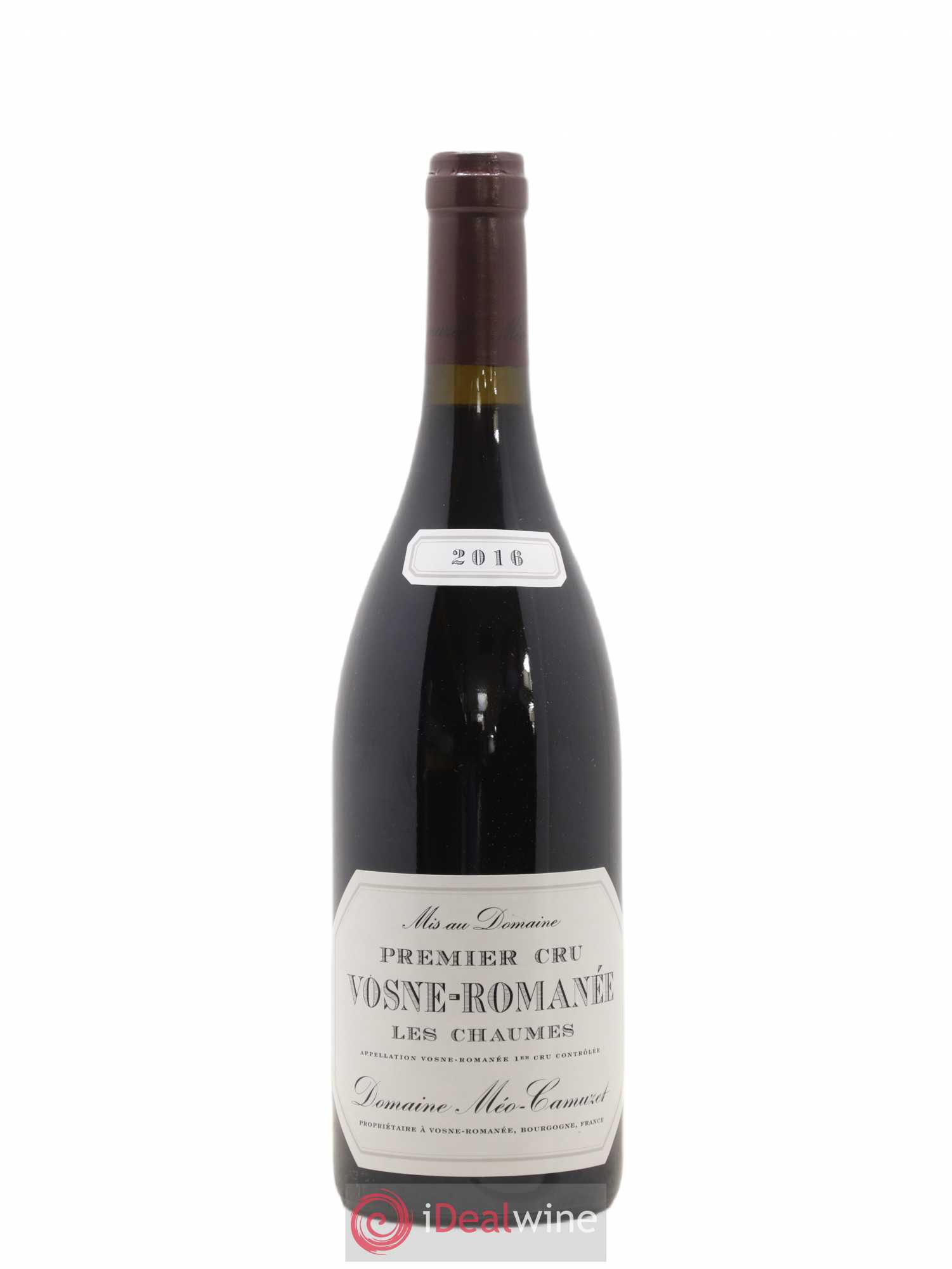 Vosne-Romanée 1er Cru Les Chaumes Méo-Camuzet (Domaine) 2016 - Lot de 1 bouteille - 0