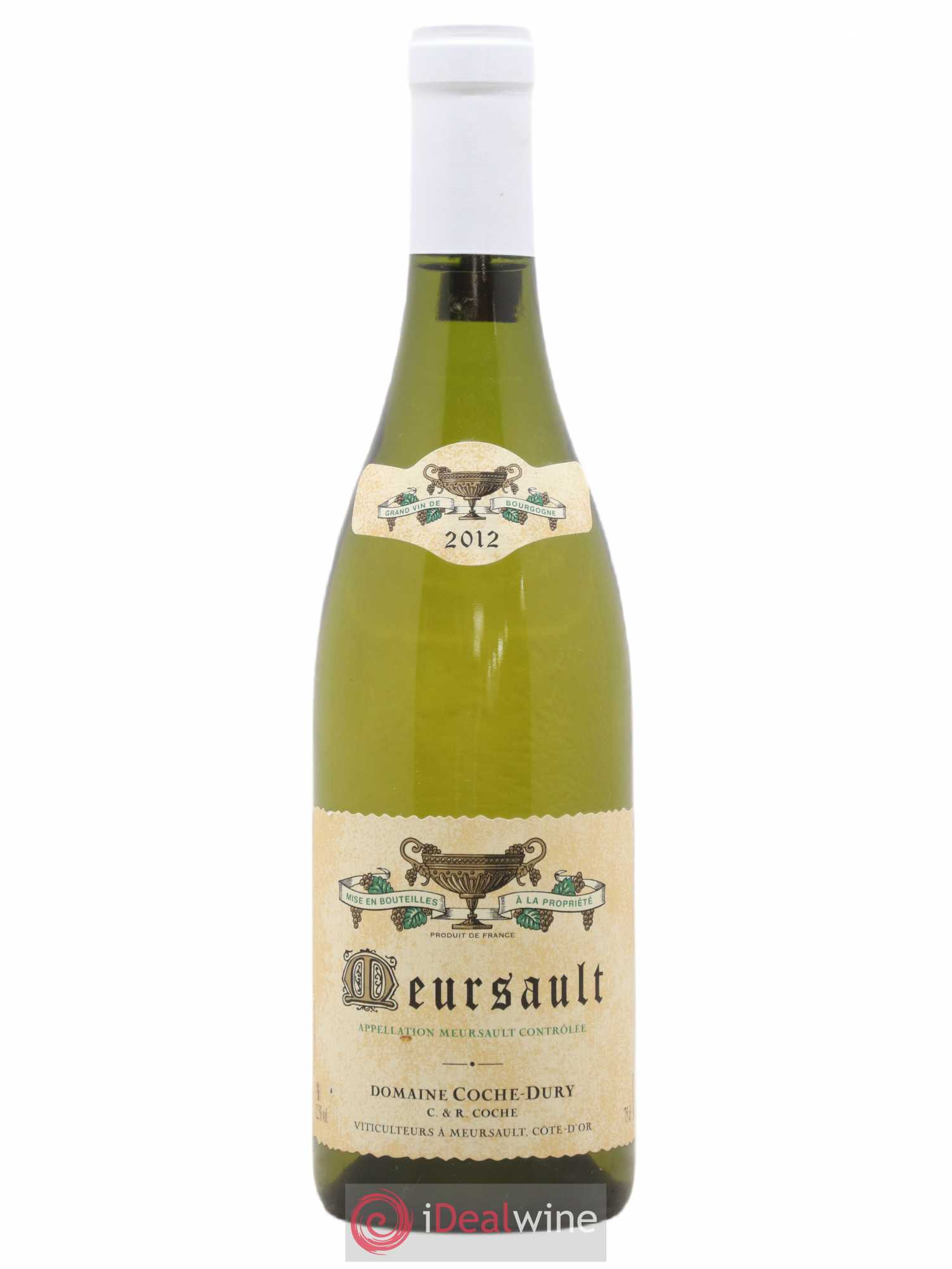 Meursault Coche Dury (Domaine) 2012 - Lot de 1 bouteille - 0
