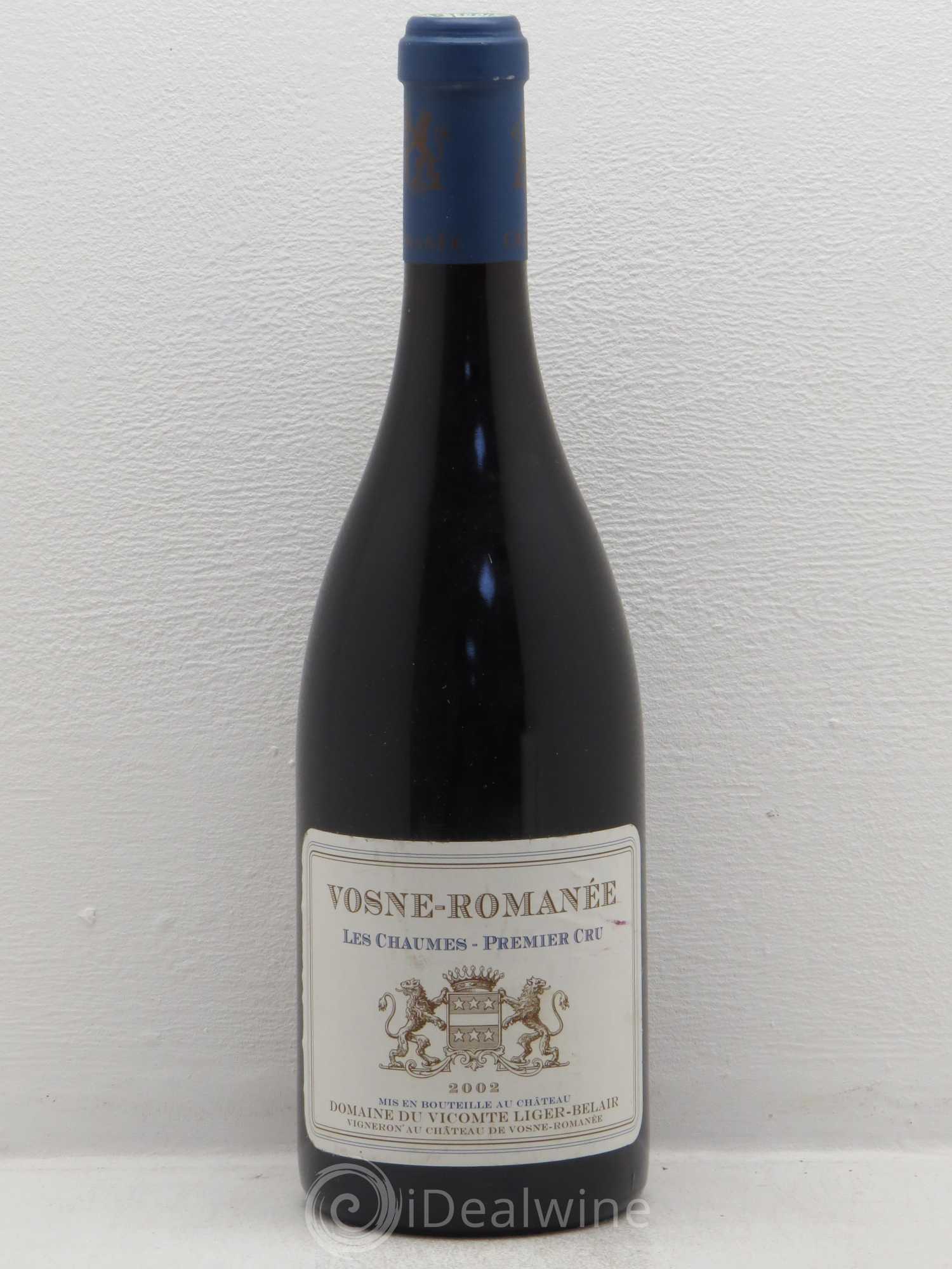 Vosne-Romanée 1er Cru Les Chaumes Comte Liger-Belair (Domaine du) 2002 - Lot de 1 bouteille - 0