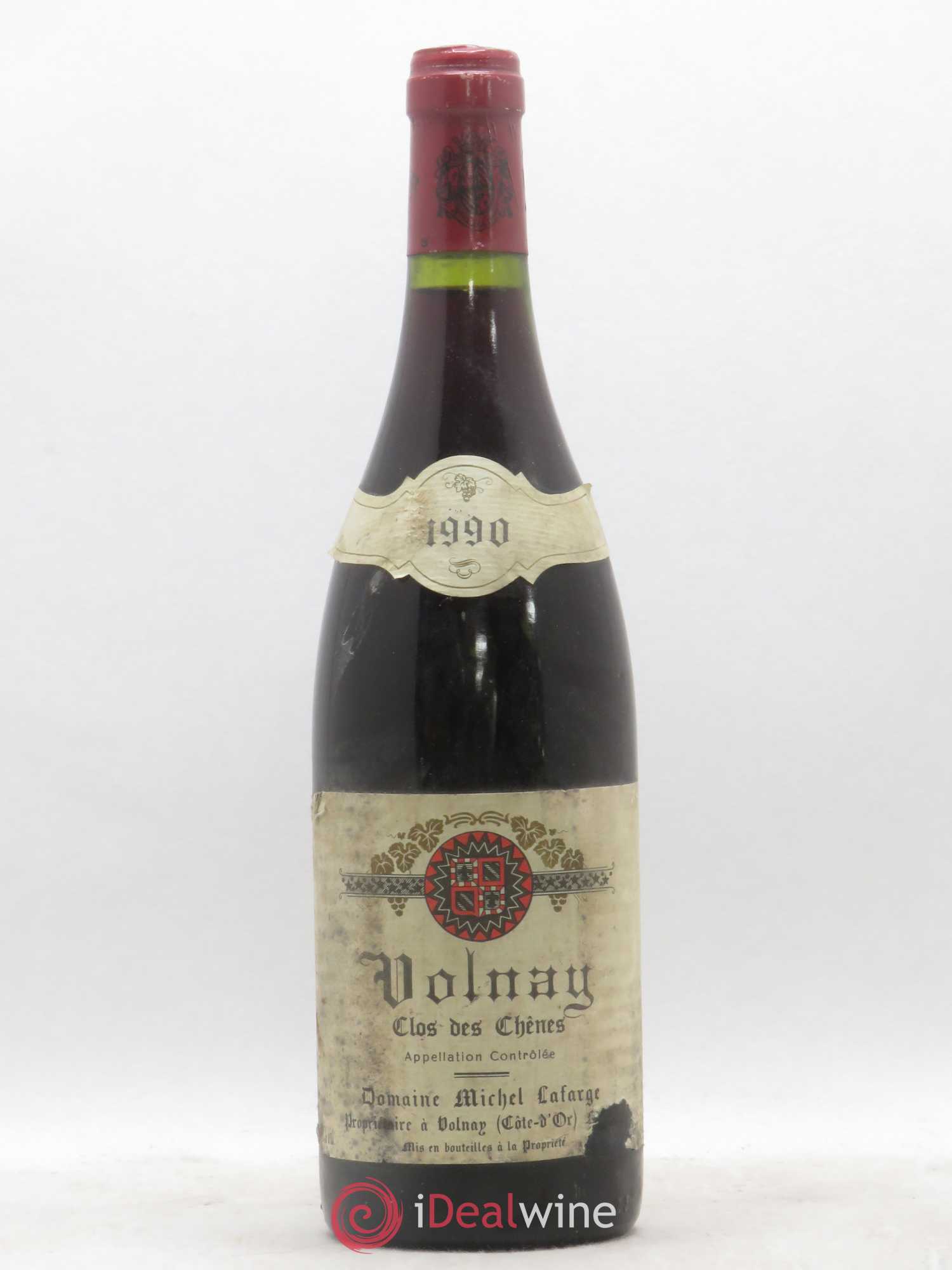 Volnay 1er Cru Clos des Chênes Lafarge (Domaine) 1990 - Lot de 1 bouteille - 0