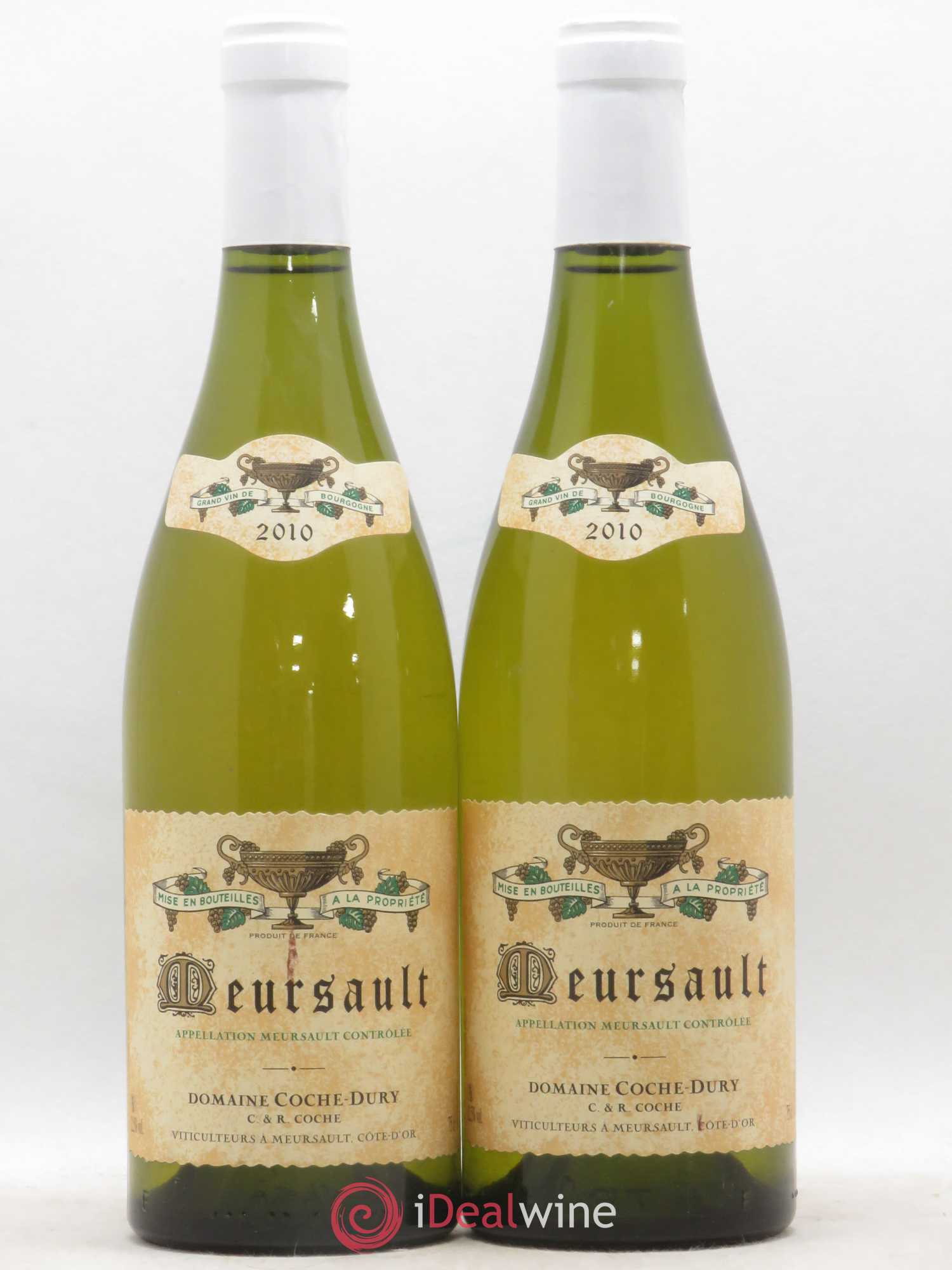 Meursault Coche Dury (Domaine) 2010 - Lot de 2 bouteilles - 0