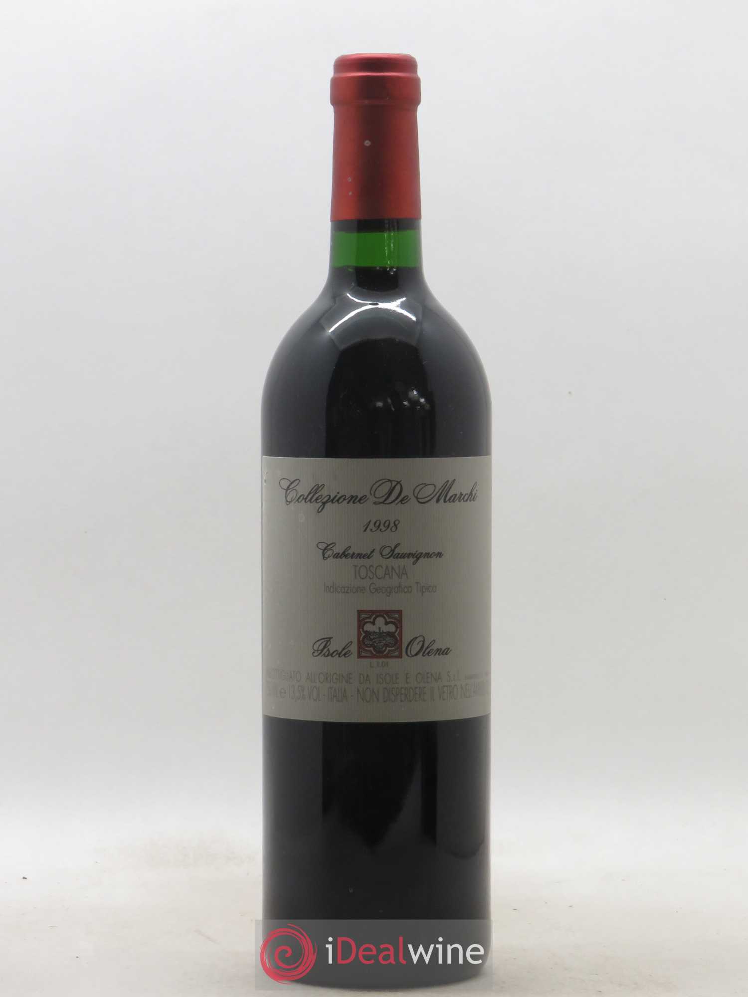 Toscana IGT Collezione De Marchi Cabernet Sauvignon Isole e Olena 1998 - Posten von 1 Flasche - 0
