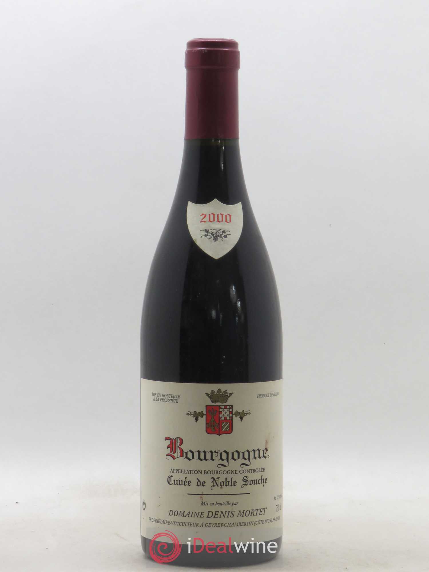 Bourgogne Cuvée de Noble Souche Denis Mortet (Domaine) 2000 - Lot de 1 bouteille - 0