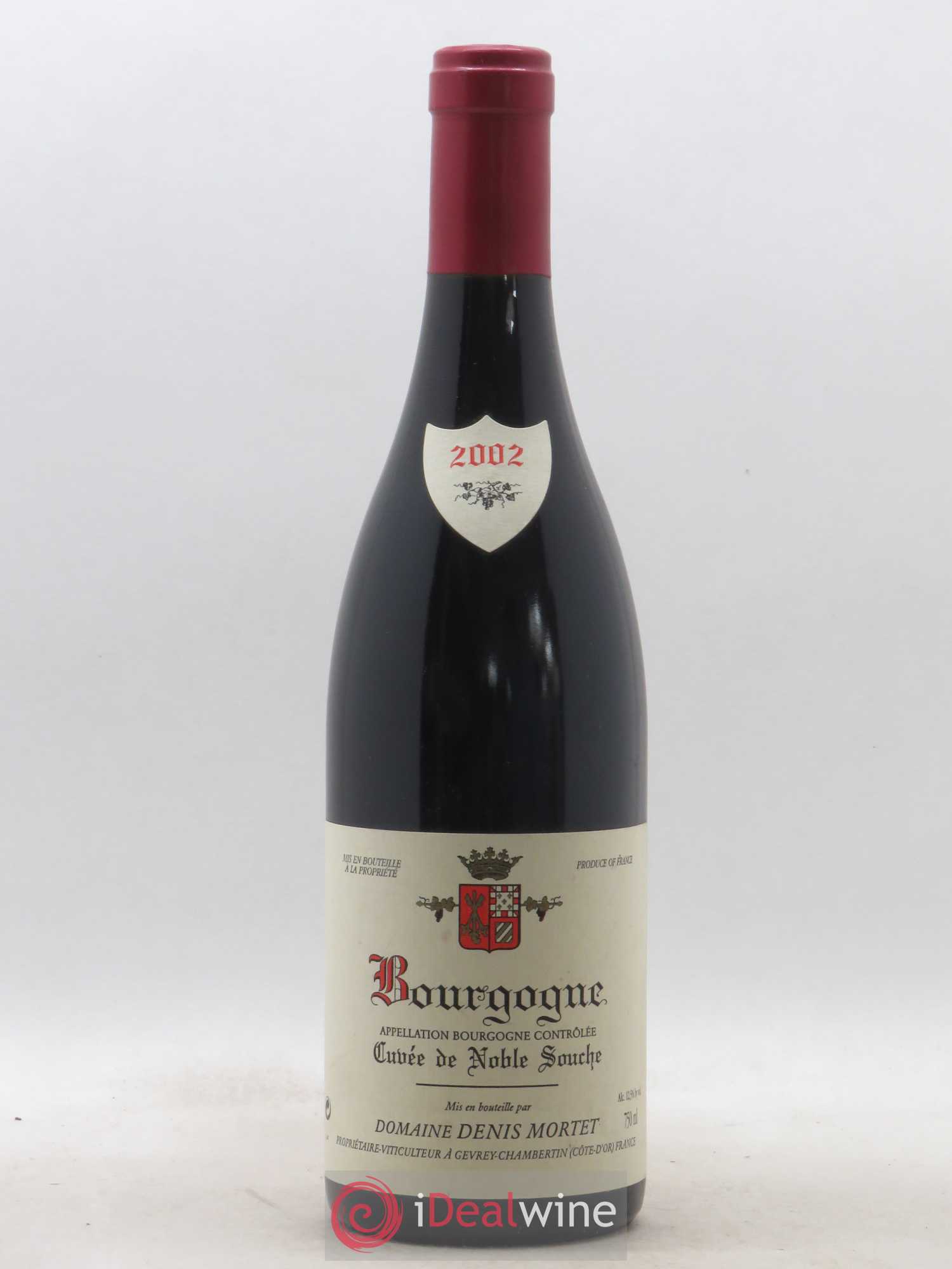 Bourgogne Cuvée de Noble Souche Denis Mortet (Domaine) 2002 - Lot de 1 bouteille - 0
