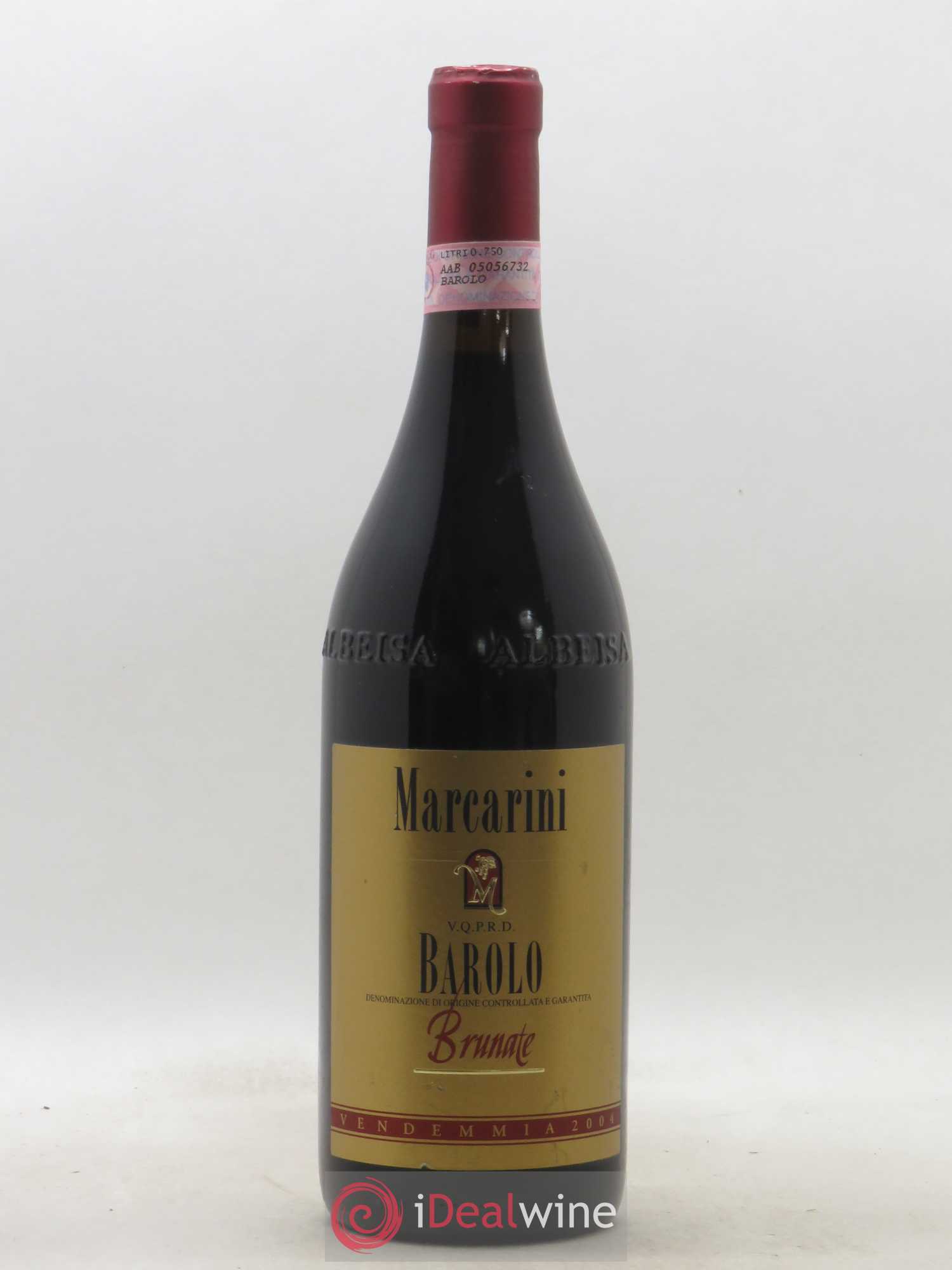 Barolo Brunate Marcarini 2004 - Lot de 1 bouteille - 0