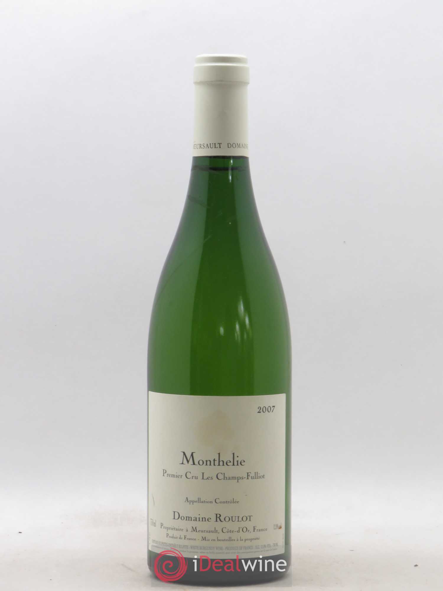 Monthélie 1er Cru Les Champs Fulliot Roulot (Domaine) 2007 - Lot de 1 bouteille - 0