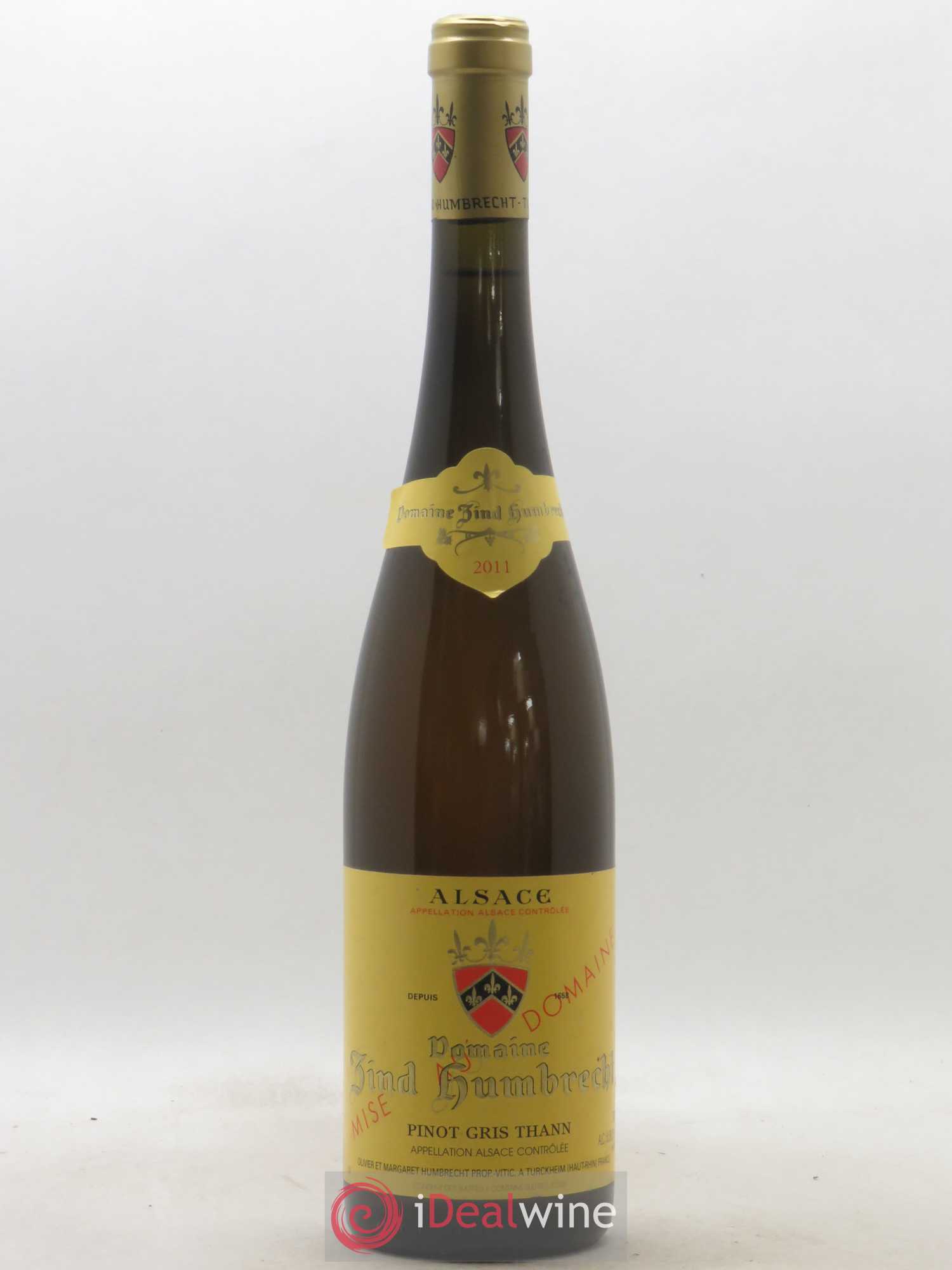 Alsace Pinot Gris Thann Zind Humbrecht 2011 - Posten von 1 Flasche - 0