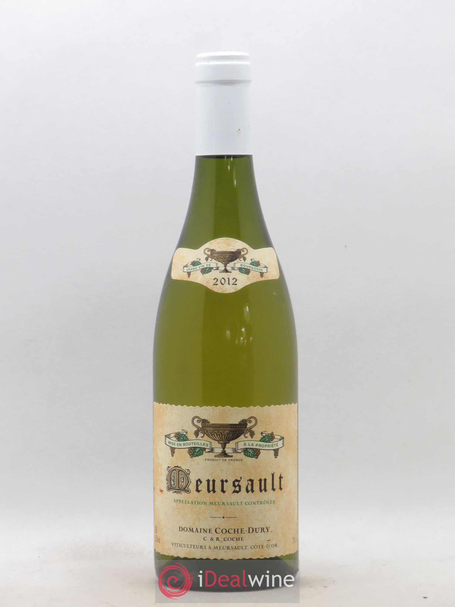 Meursault Coche Dury (Domaine) 2012 - Lot de 1 bouteille - 0