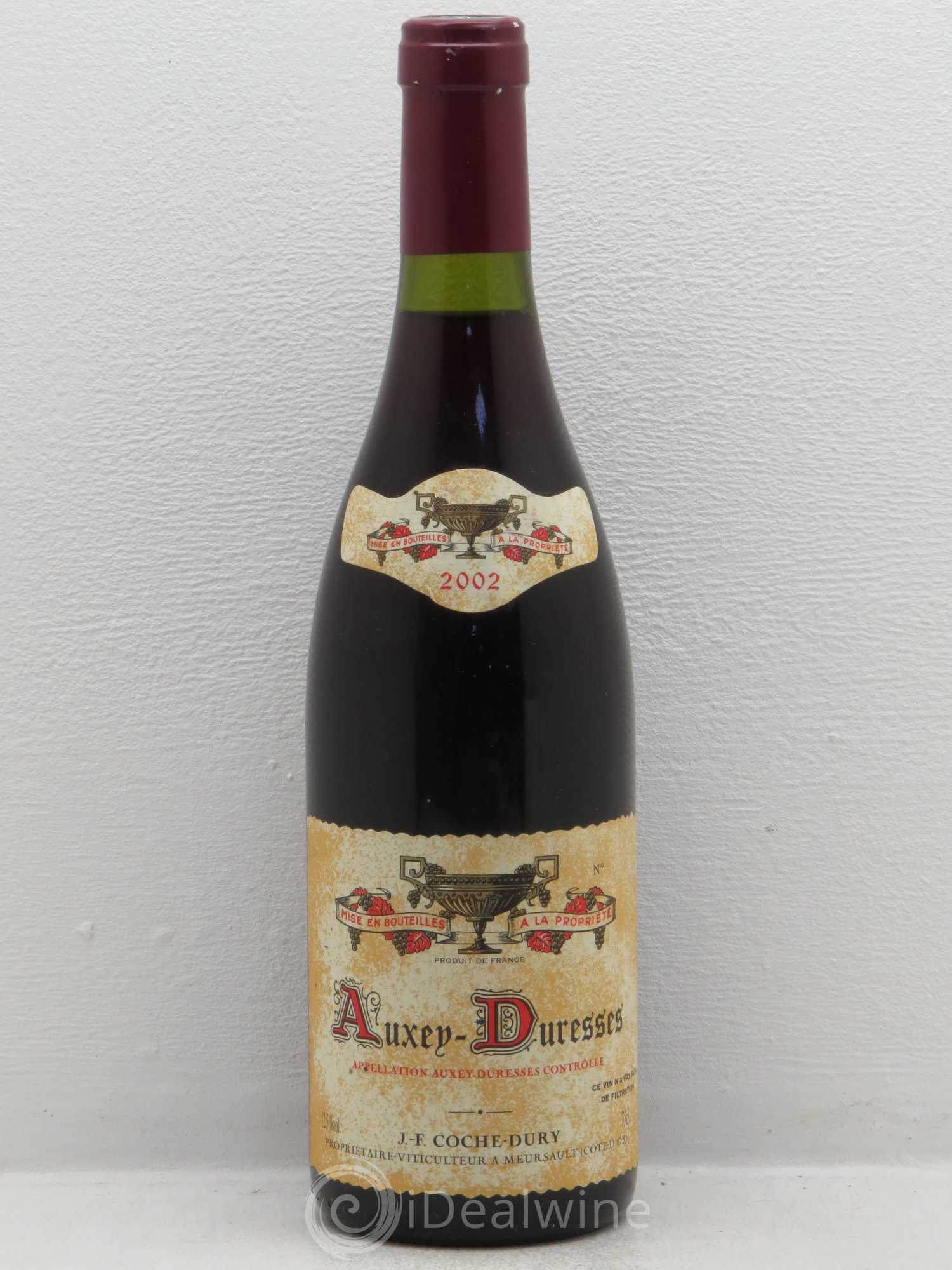 Auxey-Duresses Coche Dury (Domaine) 2002 - Lot de 1 bouteille - 0