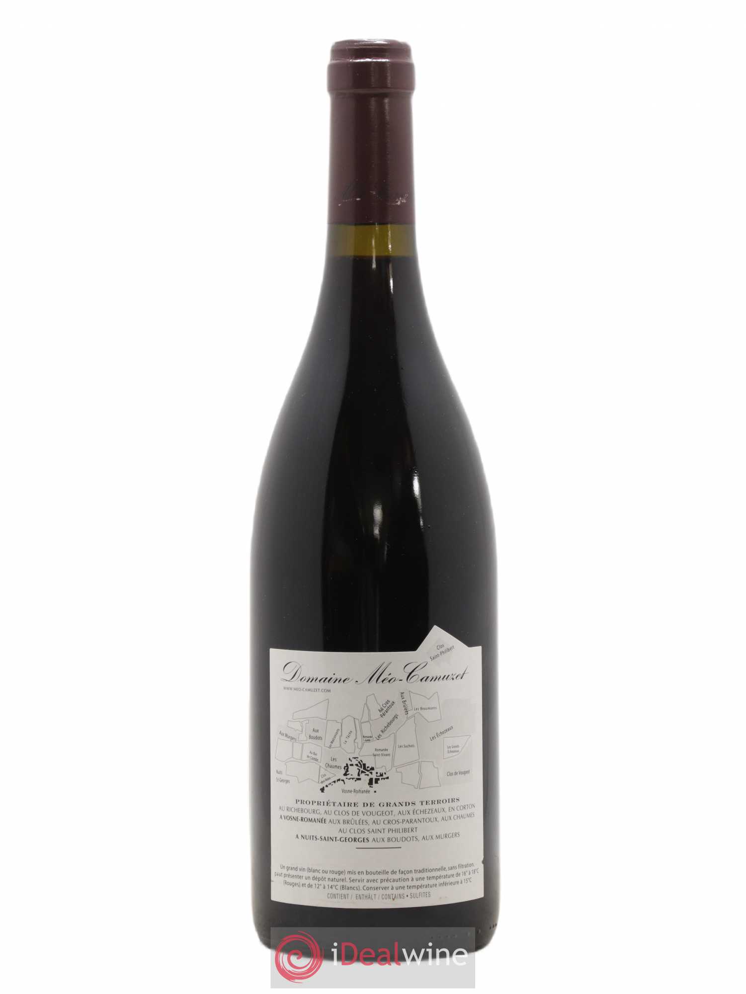 Vosne-Romanée 1er Cru Les Chaumes Méo-Camuzet (Domaine) 2015 - Lot de 1 bouteille - 1