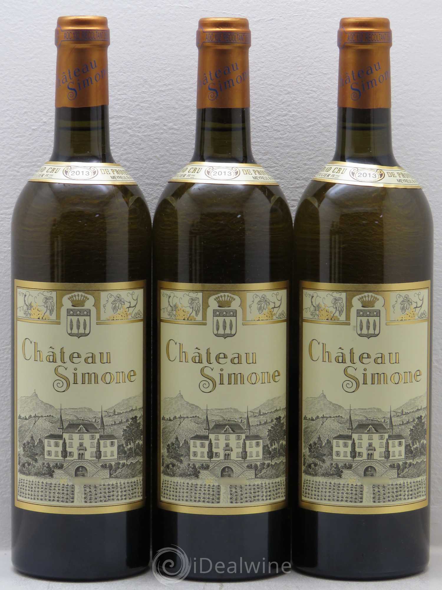 Palette Château Simone Famille Rougier 2013 - Posten von 6 Flaschen - 1