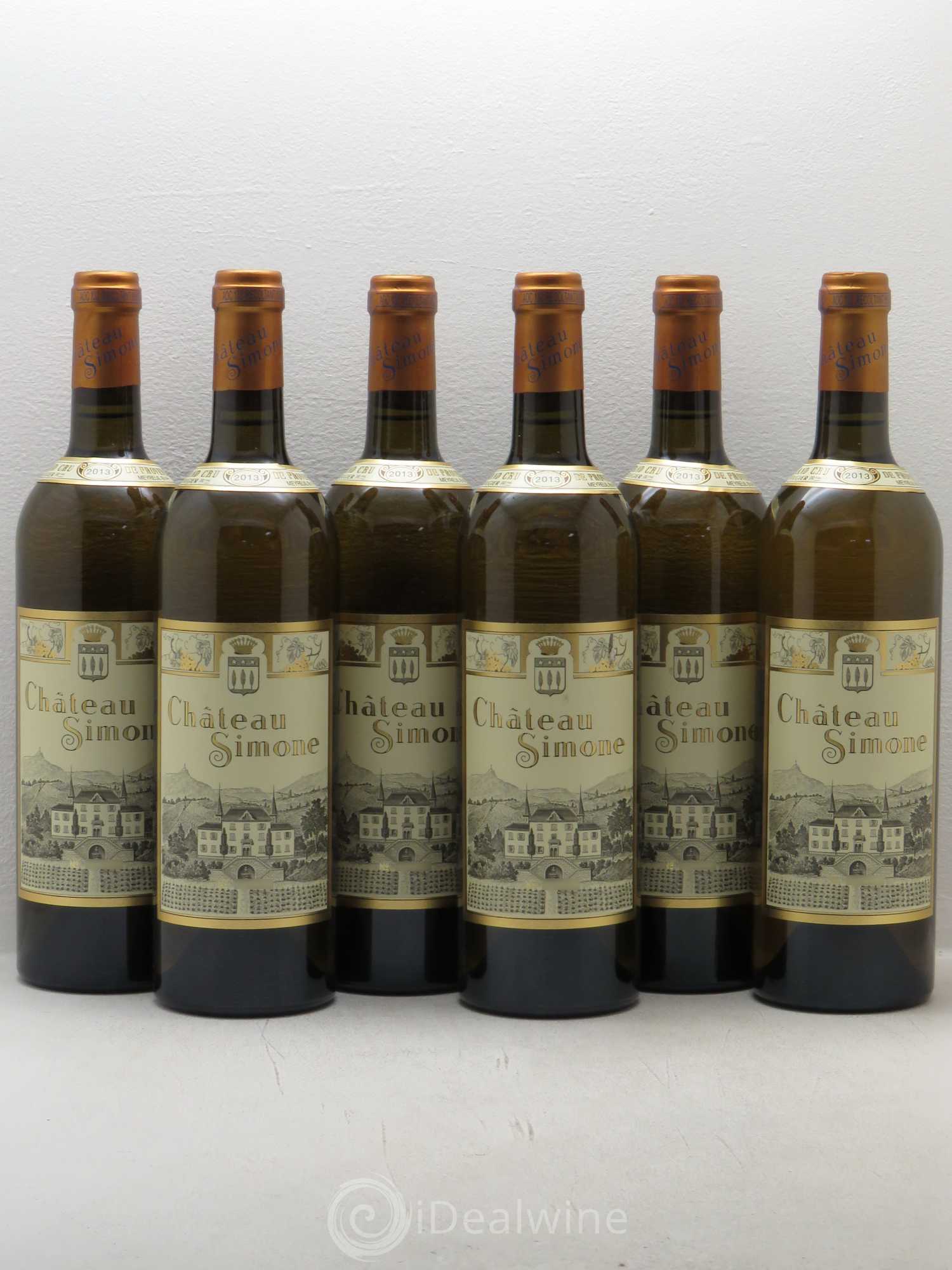 Palette Château Simone Famille Rougier 2013 - Posten von 6 Flaschen - 0