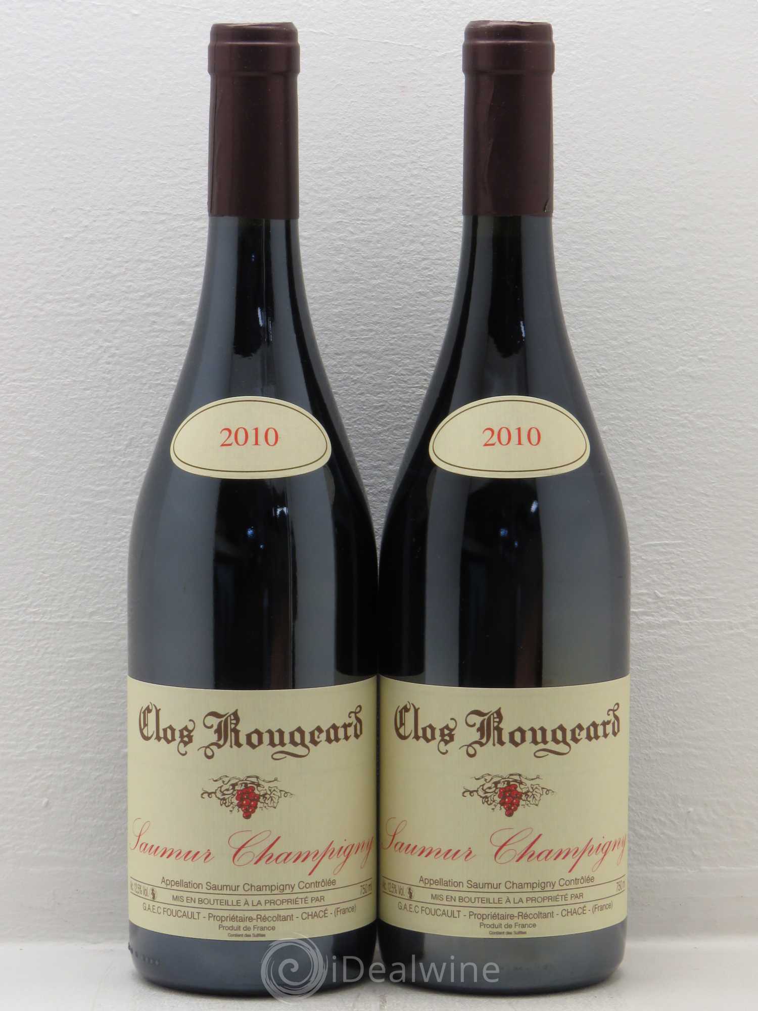 Saumur-Champigny Clos Rougeard 2010 - Posten von 2 Flaschen - 0
