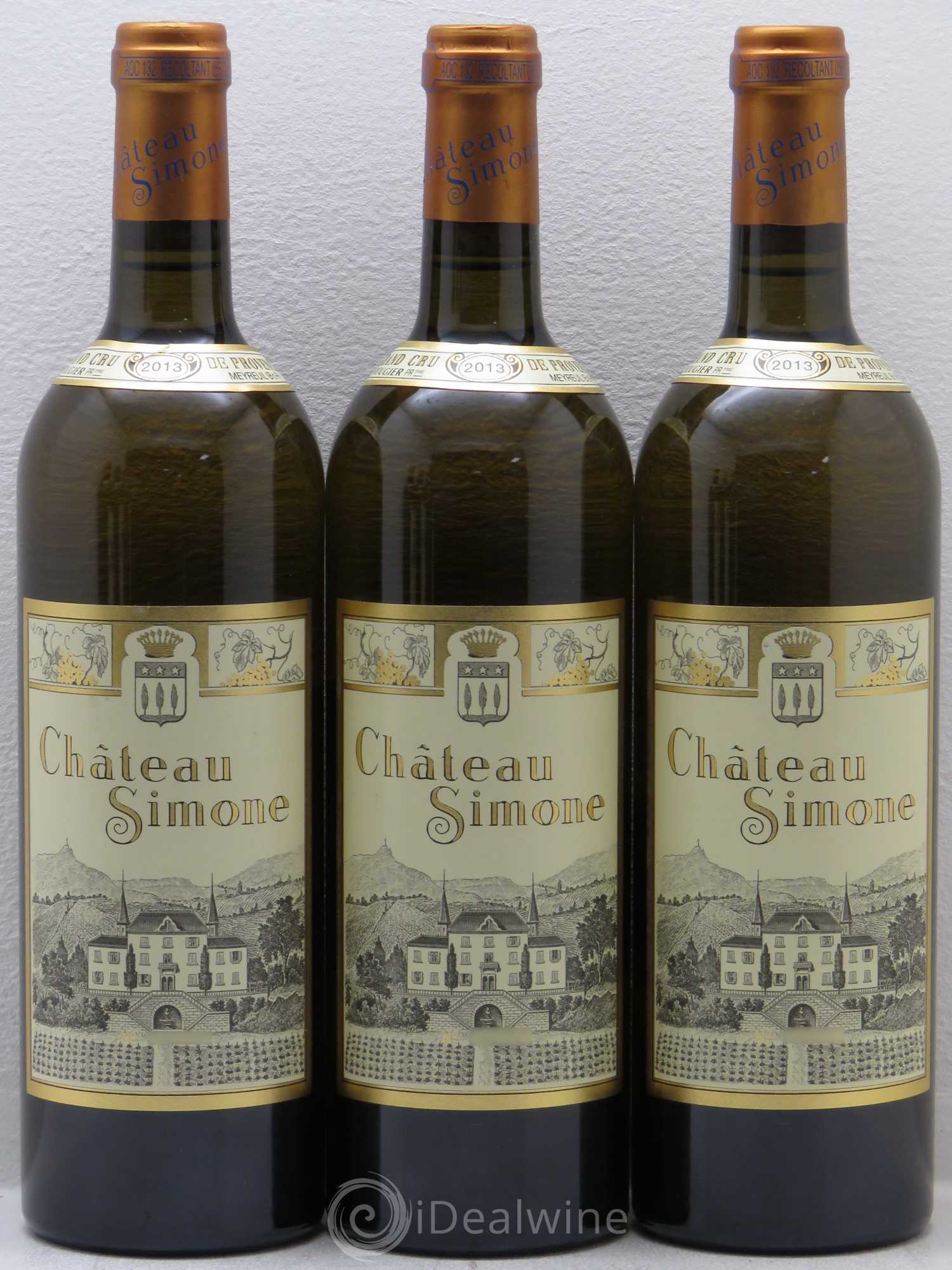 Palette Château Simone Famille Rougier 2013 - Lot de 6 bouteilles - 1